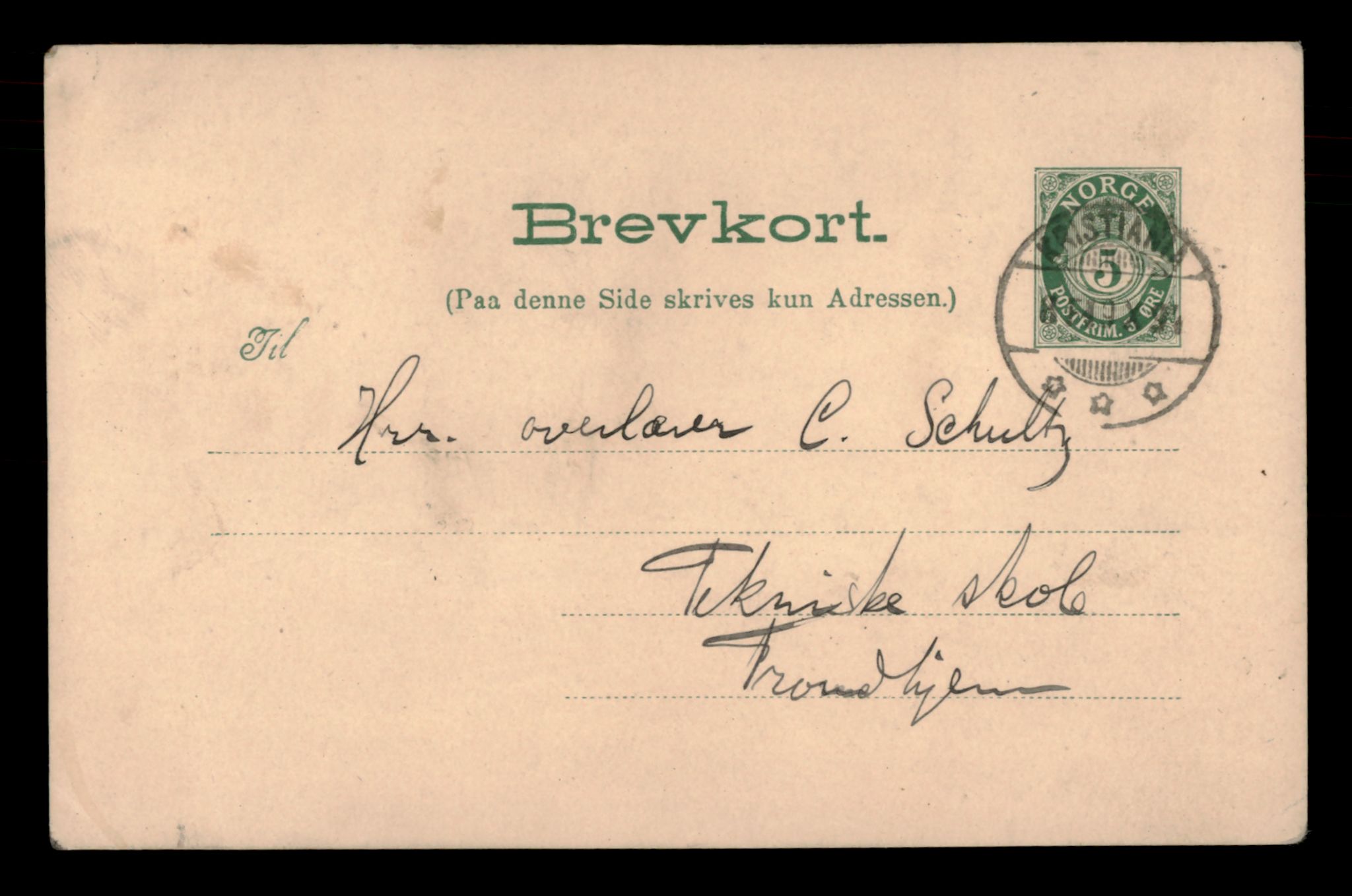Trondhjems turistforening, AV/SAT-PA-0669/Da/L0004: Korrespondanse, 1894-1897, p. 60