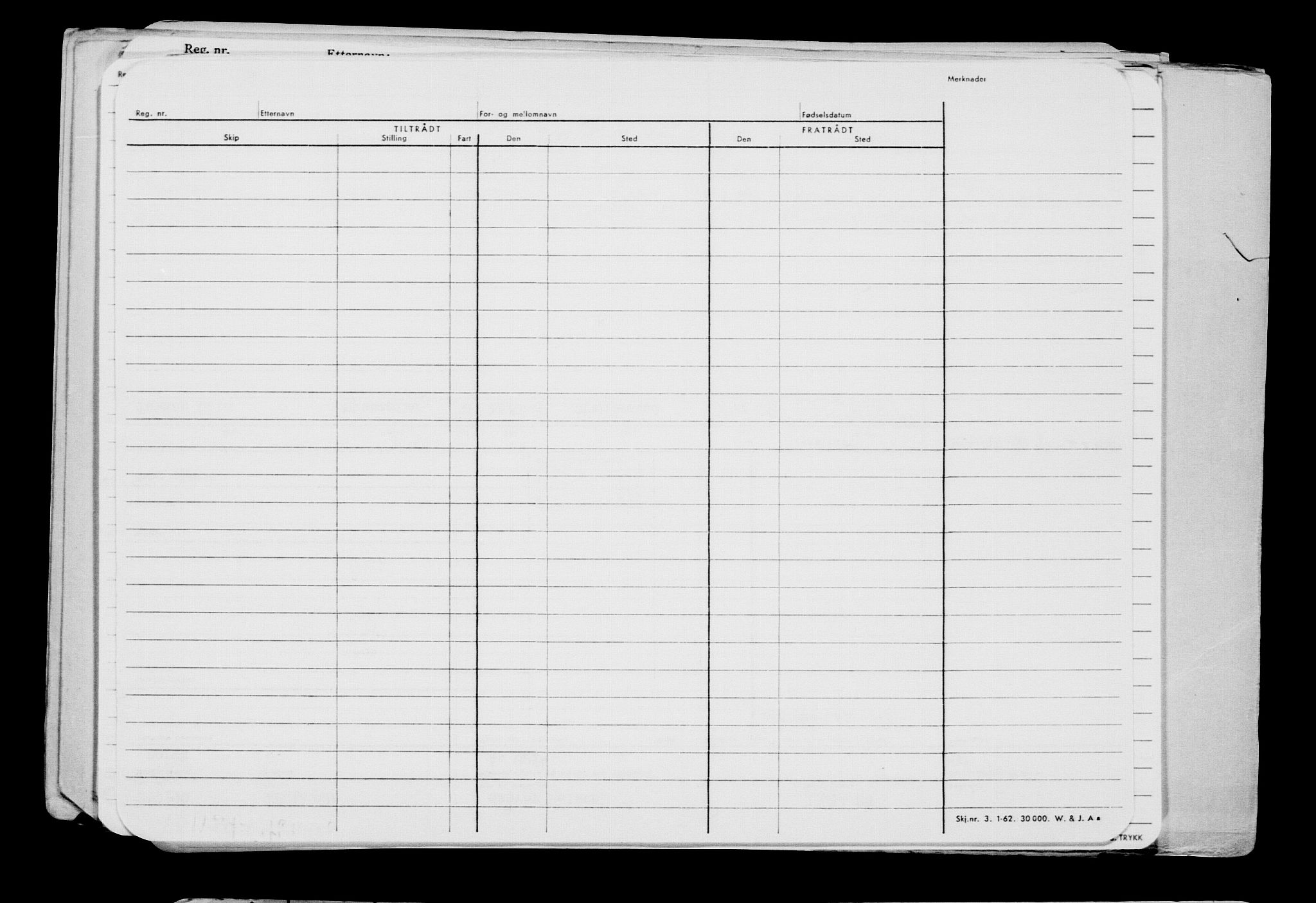 Direktoratet for sjømenn, AV/RA-S-3545/G/Gb/L0238: Hovedkort, 1924, p. 87