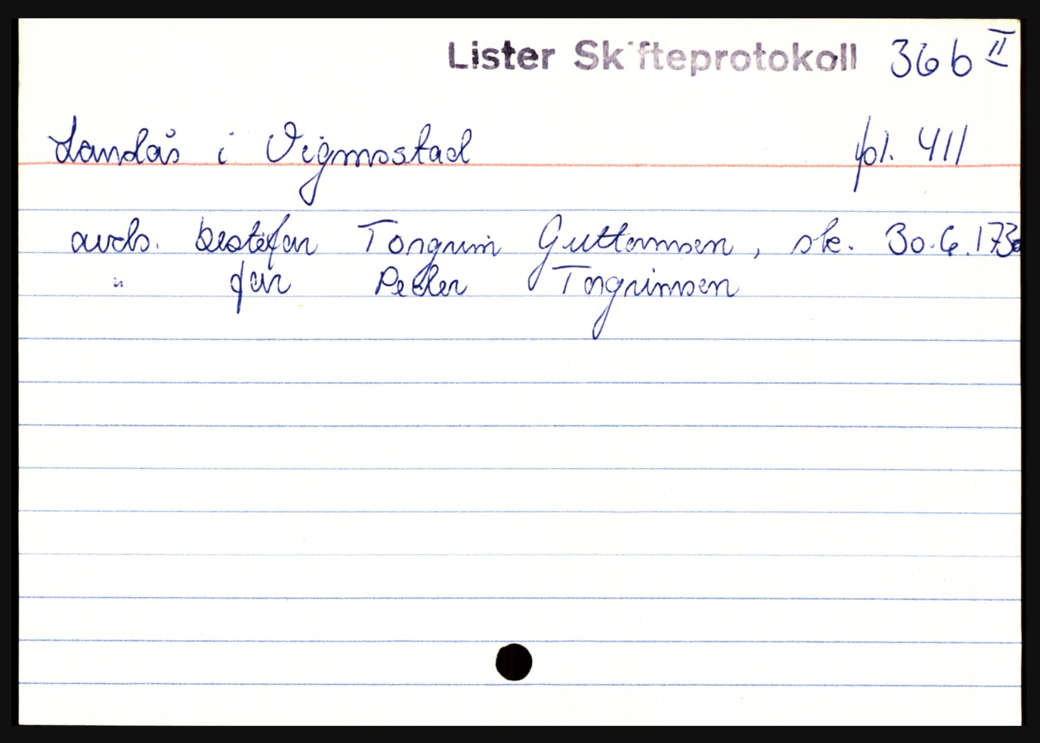 Lister sorenskriveri, AV/SAK-1221-0003/H, p. 22207