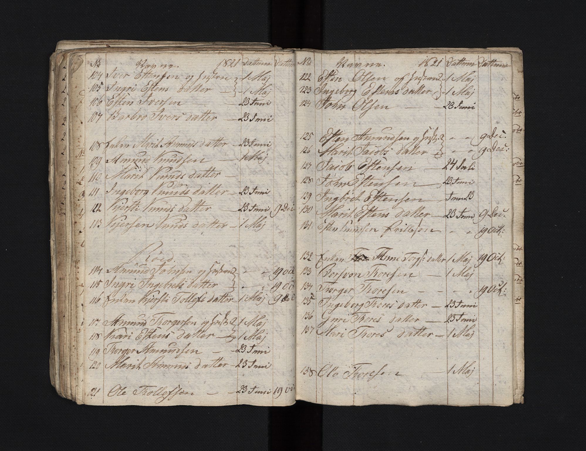 Tolga prestekontor, AV/SAH-PREST-062/L/L0021: Parish register (copy) no. 21, 1804-1823