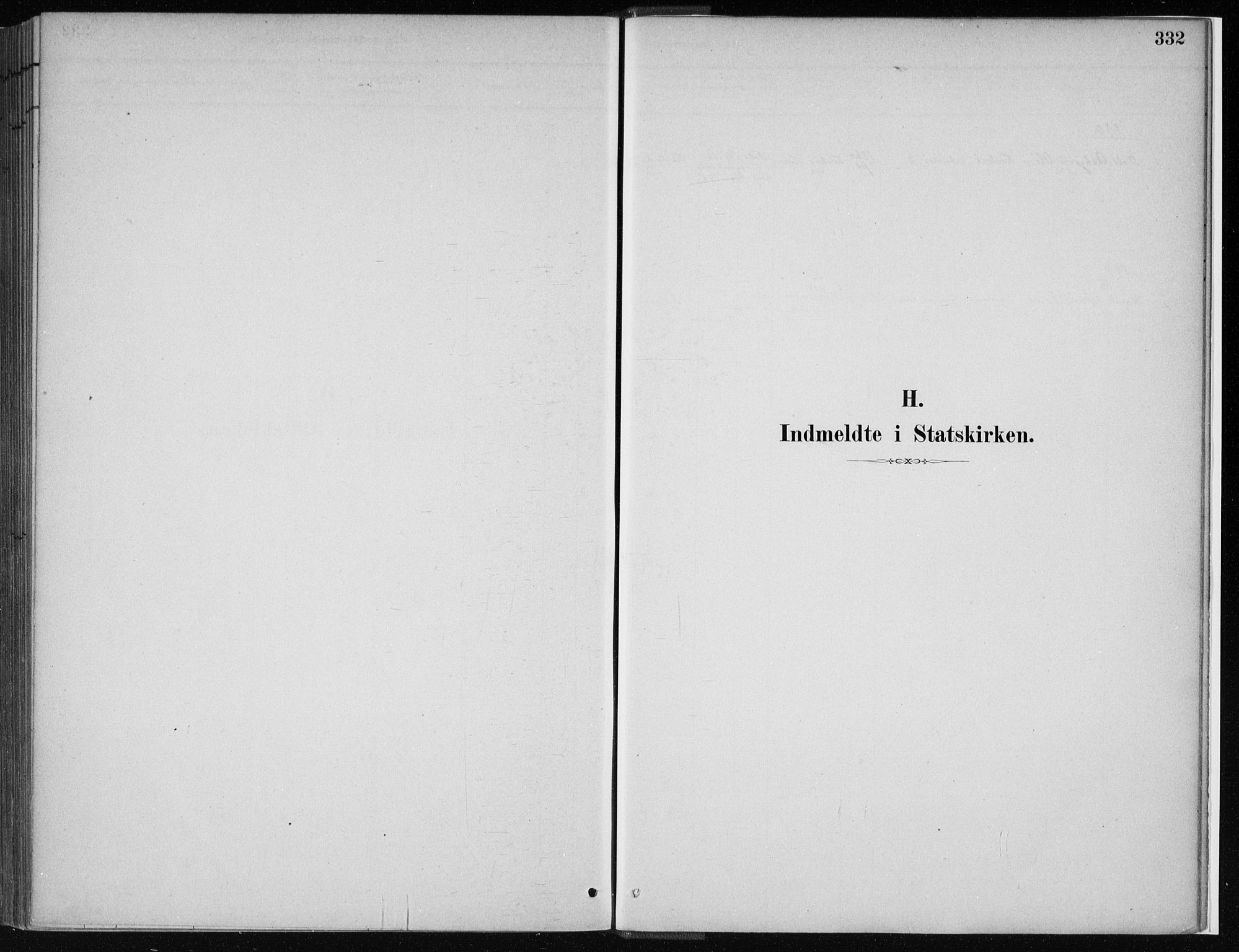 Kvam sokneprestembete, SAB/A-76201/H/Haa: Parish register (official) no. C  1, 1880-1906, p. 332