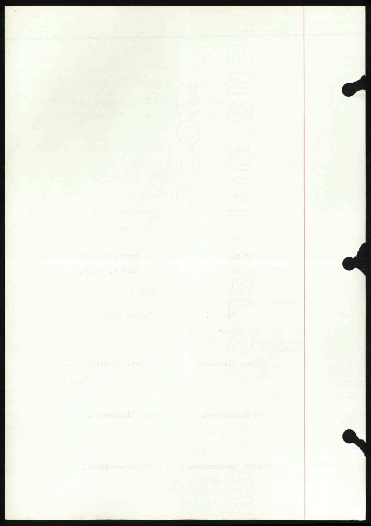 Toten tingrett, SAH/TING-006/H/Hb/Hbc/L0006: Mortgage book no. Hbc-06, 1939-1939, Diary no: : 1457/1939