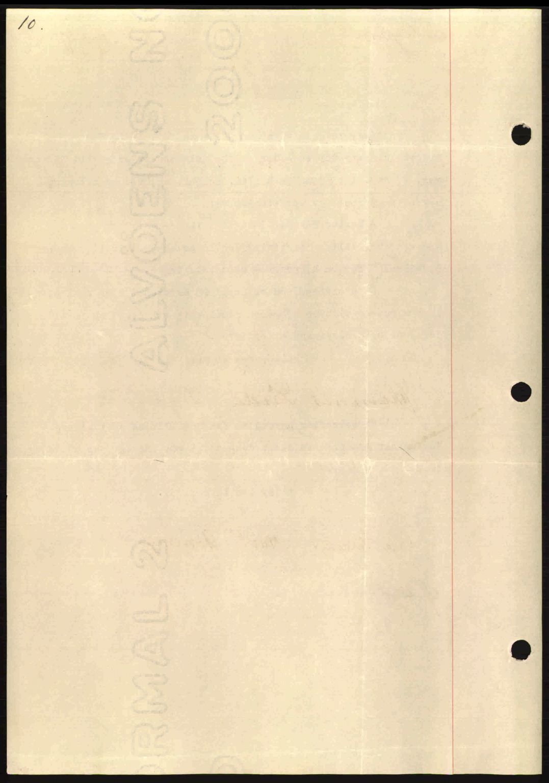 Nordmøre sorenskriveri, SAT/A-4132/1/2/2Ca: Mortgage book no. A86, 1939-1939, Diary no: : 761/1939
