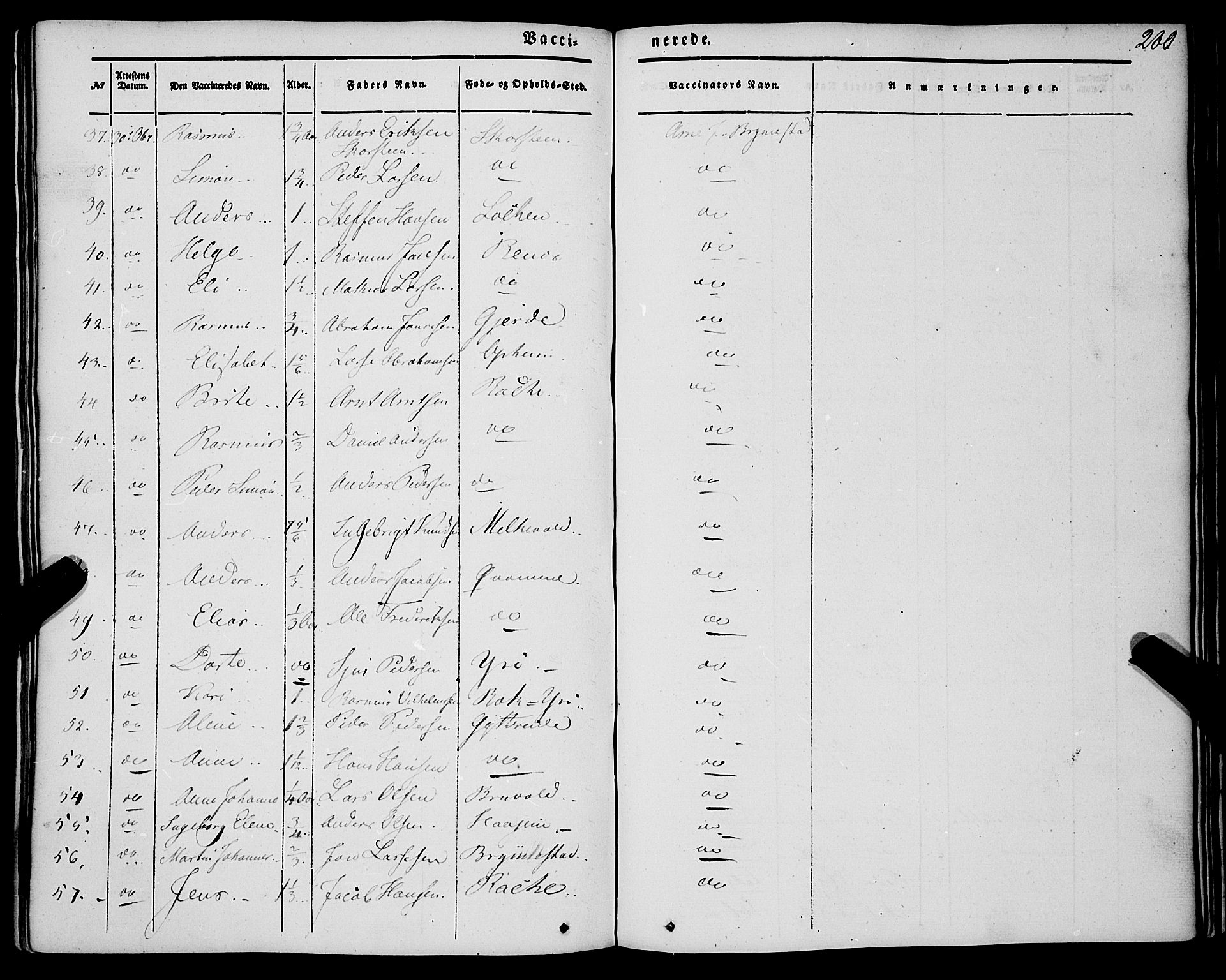 Innvik sokneprestembete, AV/SAB-A-80501: Parish register (official) no. A 5, 1847-1865, p. 280