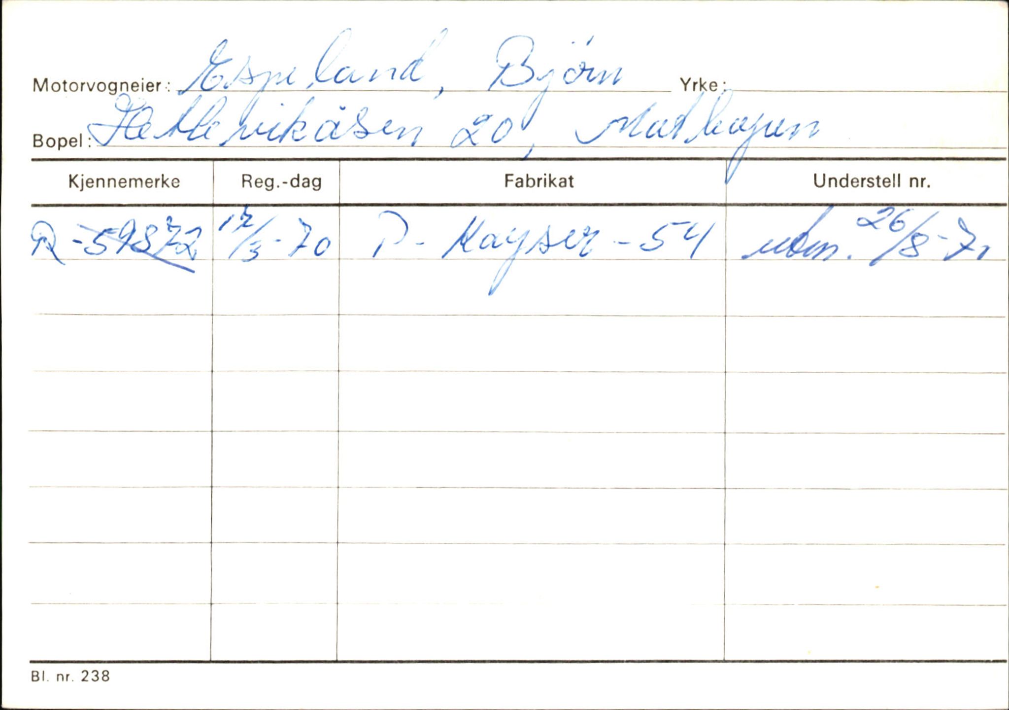 Statens vegvesen, Hordaland vegkontor, AV/SAB-A-5201/2/Ha/L0012: R-eierkort E-F, 1920-1971, p. 77