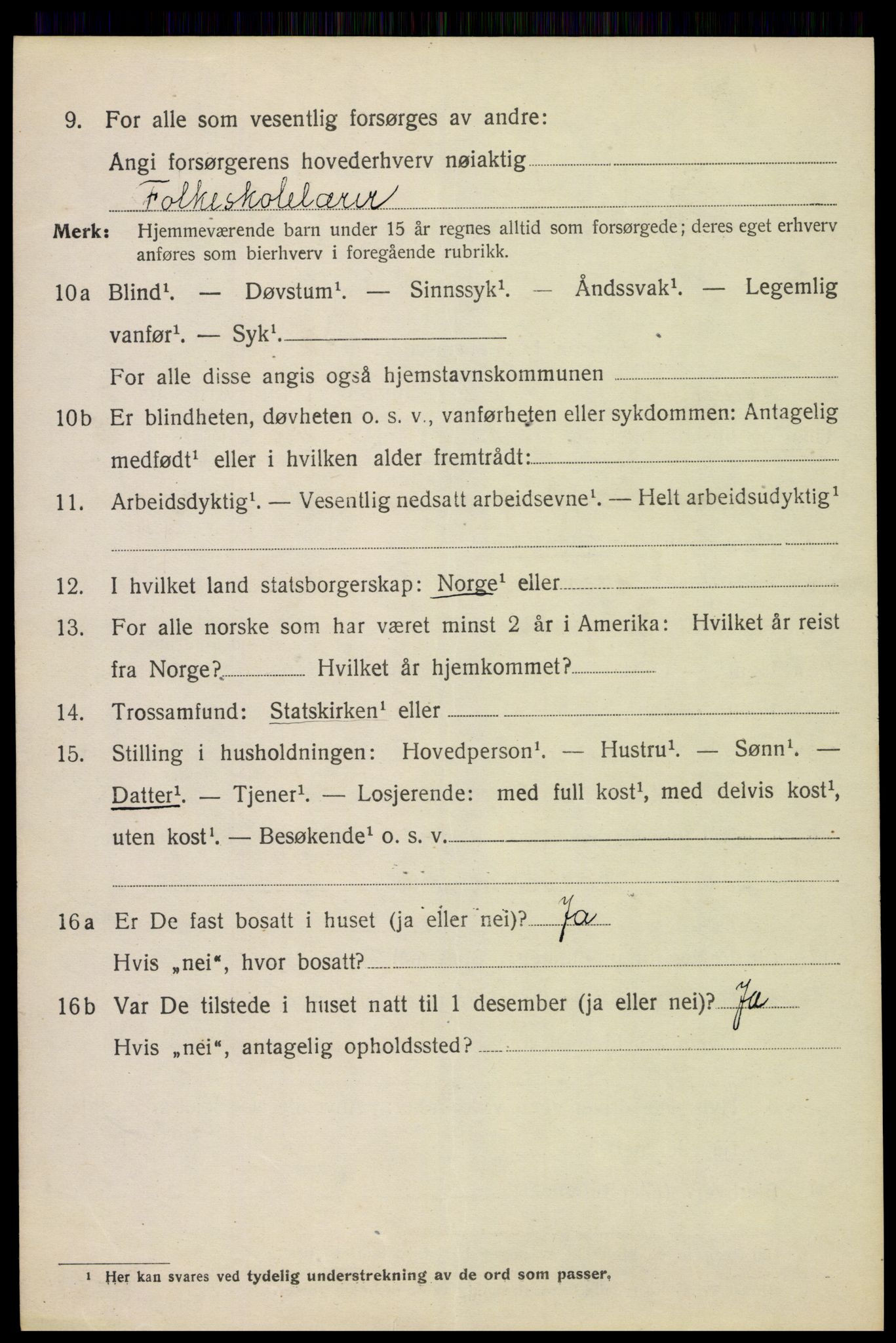 SAH, 1920 census for Ringsaker, 1920, p. 16959