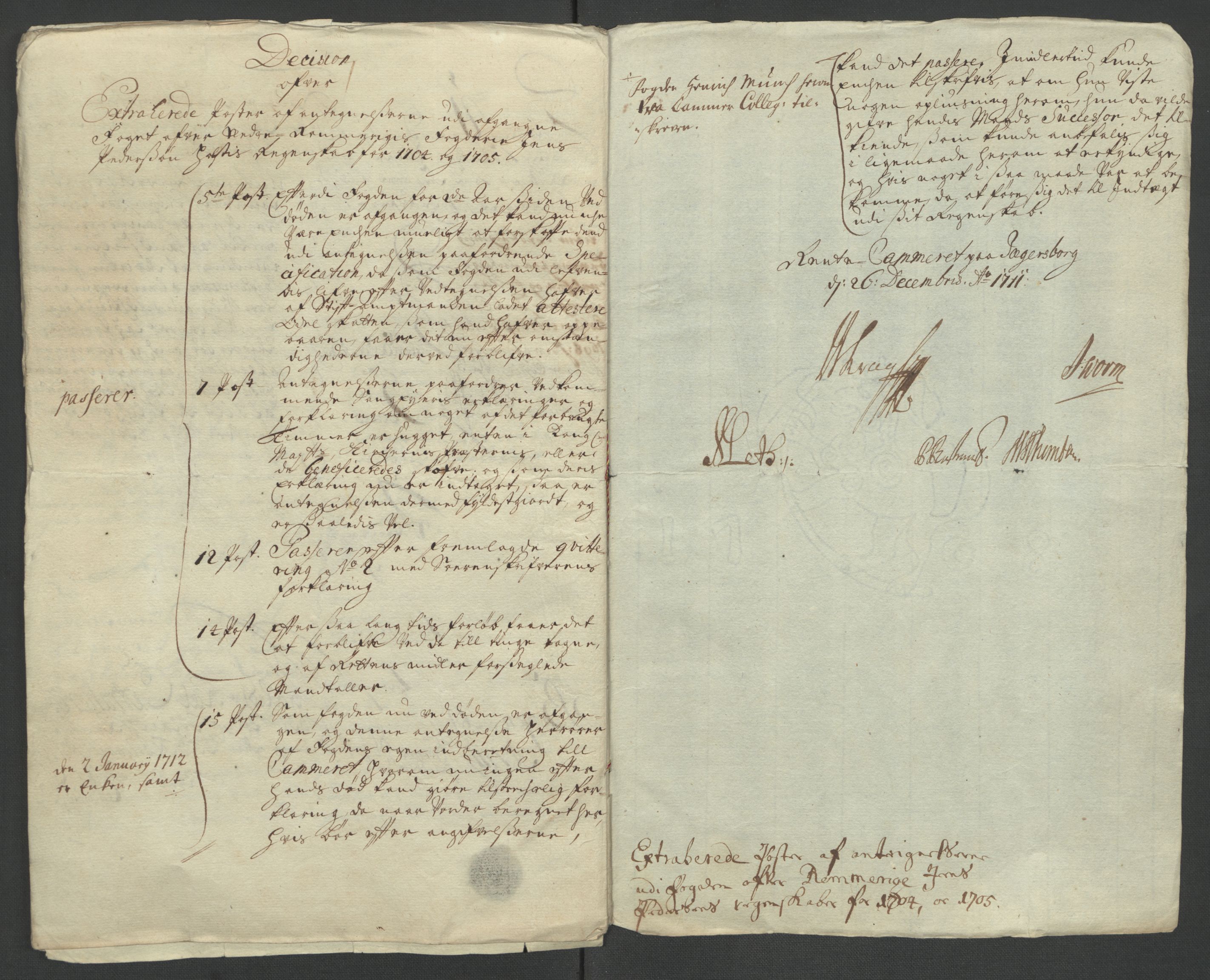 Rentekammeret inntil 1814, Reviderte regnskaper, Fogderegnskap, AV/RA-EA-4092/R11/L0589: Fogderegnskap Nedre Romerike, 1705, p. 222