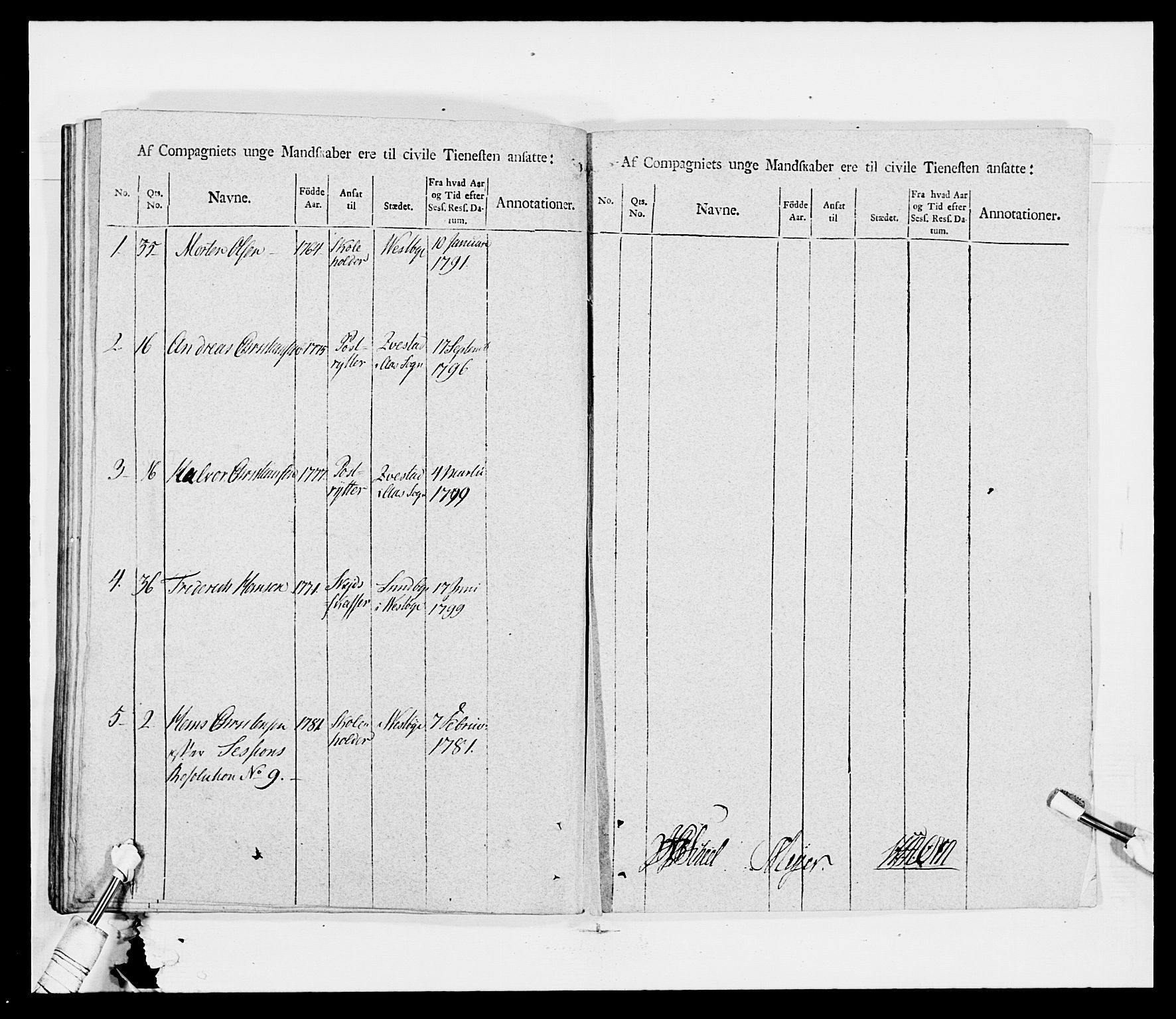 Generalitets- og kommissariatskollegiet, Det kongelige norske kommissariatskollegium, AV/RA-EA-5420/E/Eh/L0011: Smålenske dragonregiment, 1795-1807, p. 541