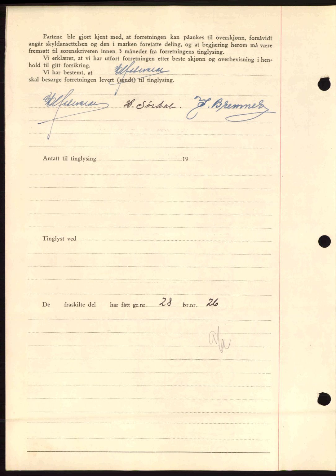 Hitra sorenskriveri, SAT/A-0018/2/2C/2Ca: Mortgage book no. A5, 1947-1948, Diary no: : 584/1948