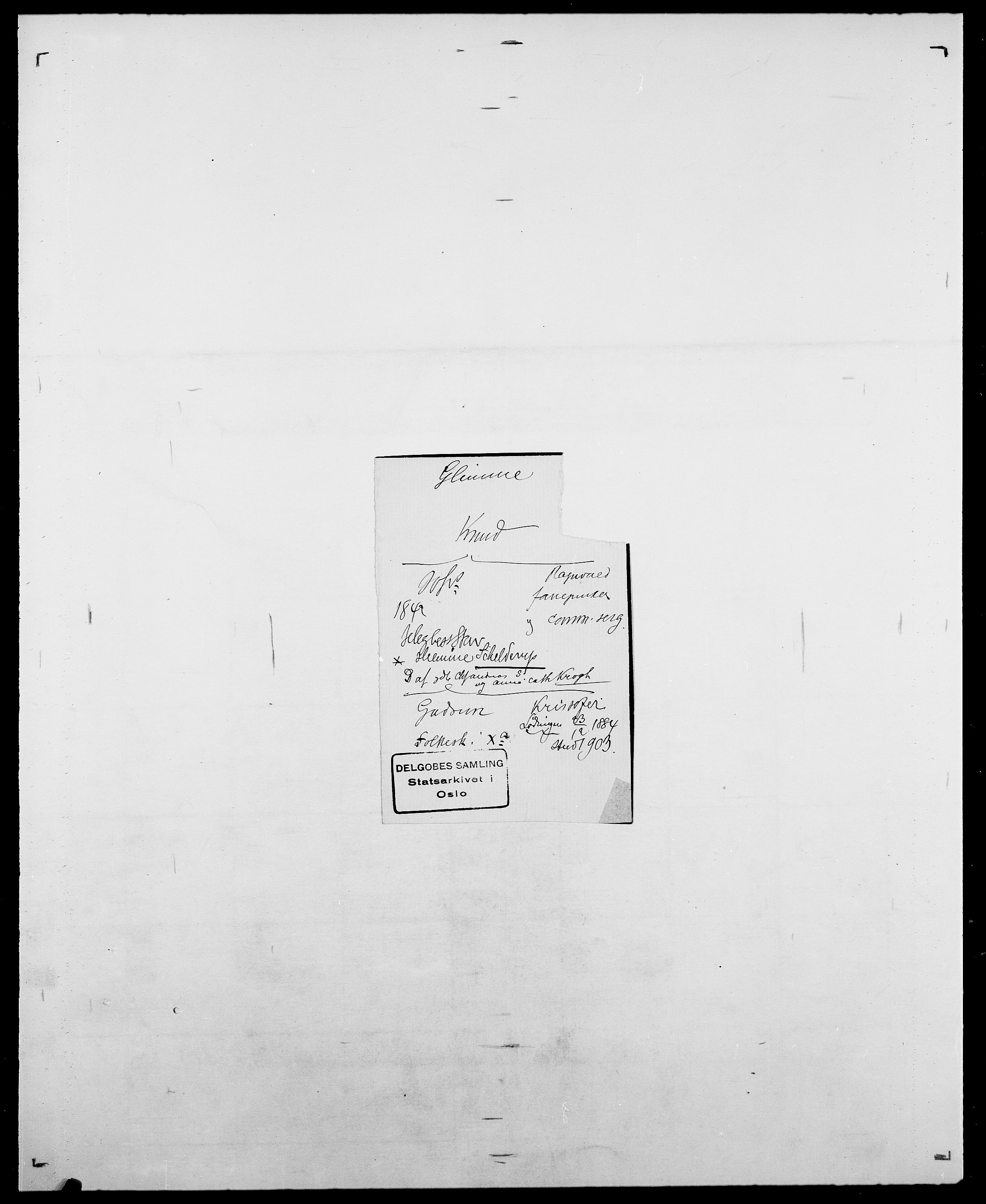 Delgobe, Charles Antoine - samling, SAO/PAO-0038/D/Da/L0014: Giebdhausen - Grip, p. 319