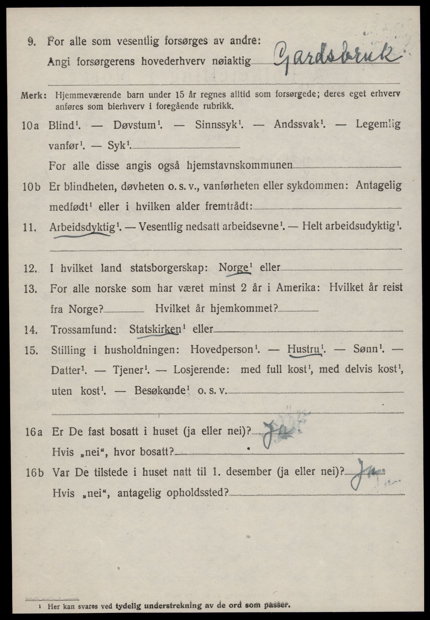 SAT, 1920 census for Sykkylven, 1920, p. 950