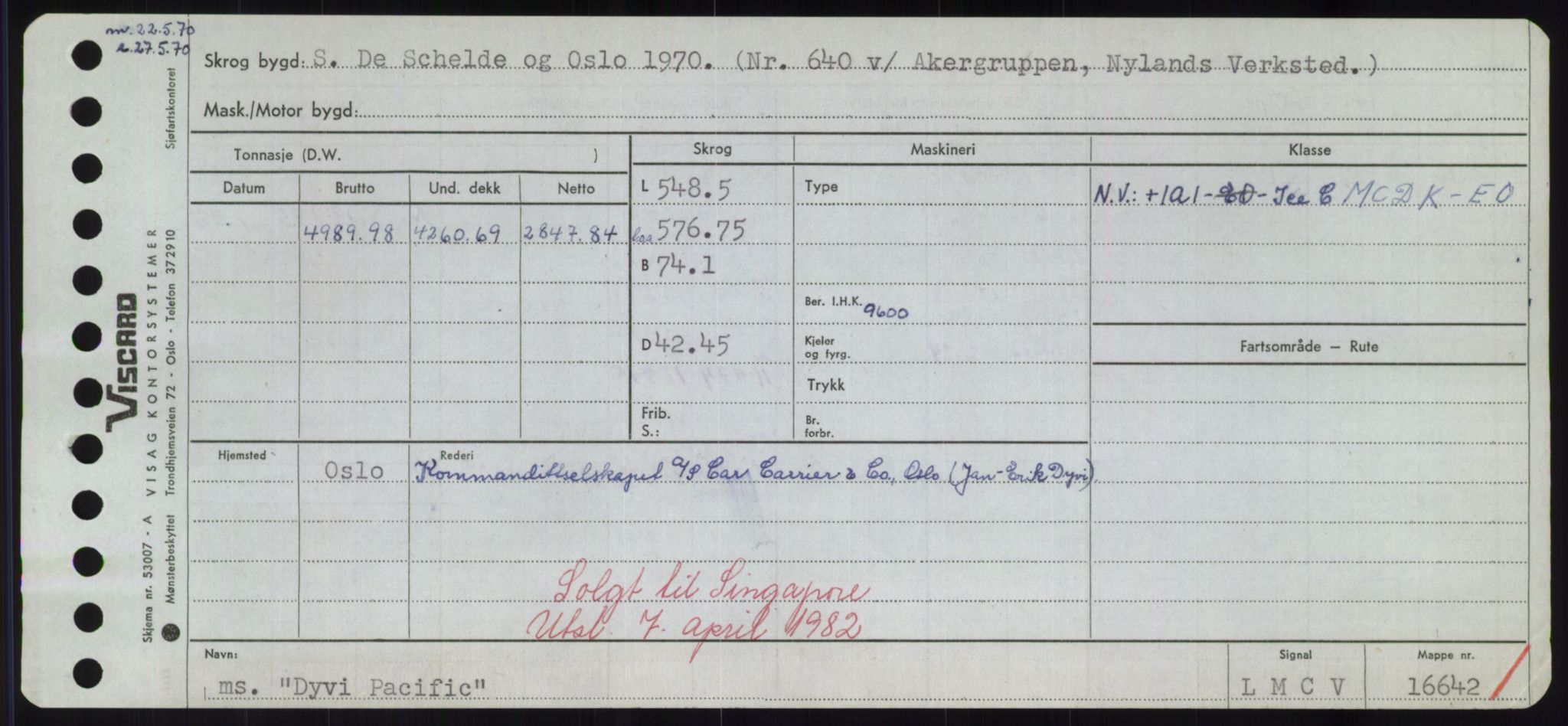 Sjøfartsdirektoratet med forløpere, Skipsmålingen, RA/S-1627/H/Hd/L0008: Fartøy, C-D, p. 745