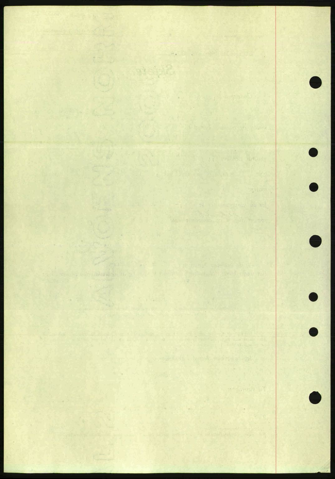 Nordre Sunnmøre sorenskriveri, AV/SAT-A-0006/1/2/2C/2Ca: Mortgage book no. A20a, 1945-1945, Diary no: : 965/1945