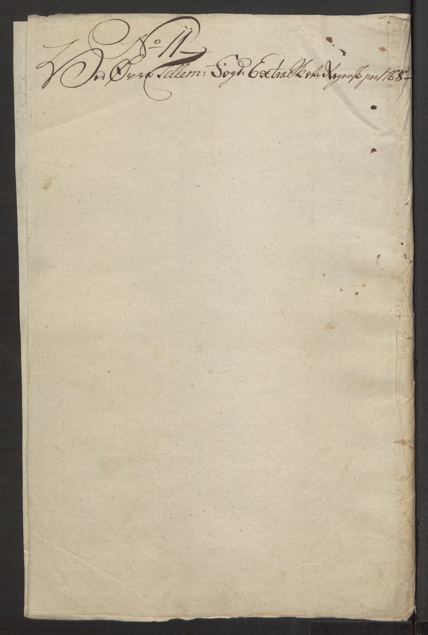 Rentekammeret inntil 1814, Reviderte regnskaper, Fogderegnskap, AV/RA-EA-4092/R38/L2293: Ekstraskatten Øvre Telemark, 1762-1770, p. 114