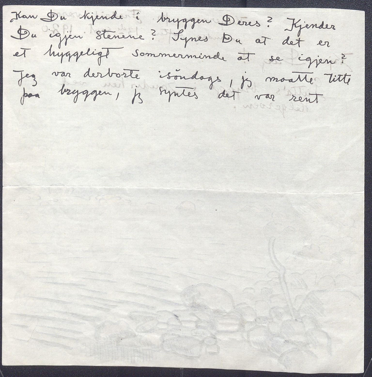 Harald Sohlberg, NMFK/NMFK-1057/D/L0001: Illustrerte brev fra Harald Sohlberg (1869-1935) til sønnen Dag Sohlberg, 1920-1928, p. 32