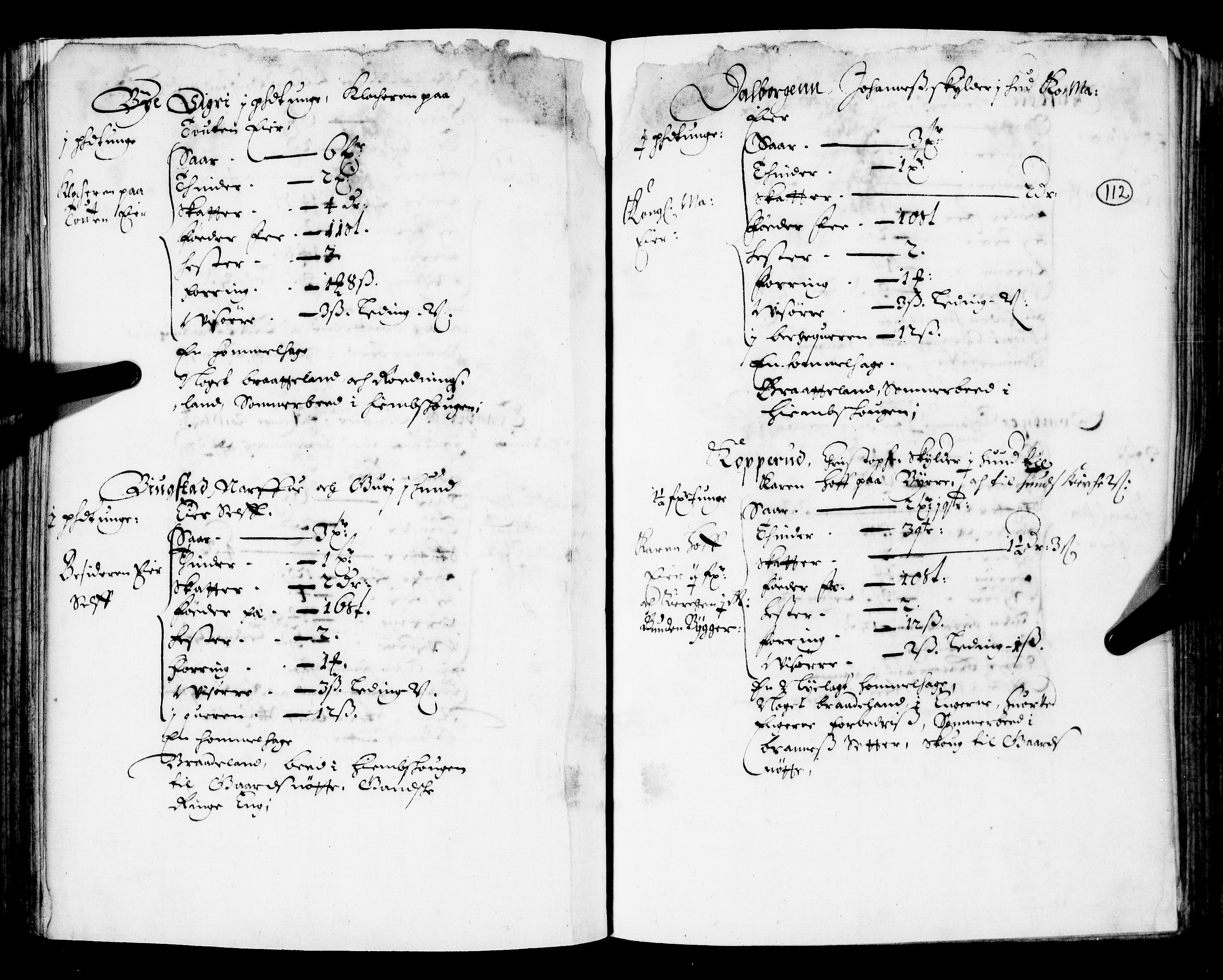 Rentekammeret inntil 1814, Realistisk ordnet avdeling, AV/RA-EA-4070/N/Nb/Nba/L0018: Hadeland og Valdres fogderi, 3. del, 1669, p. 111b-112a