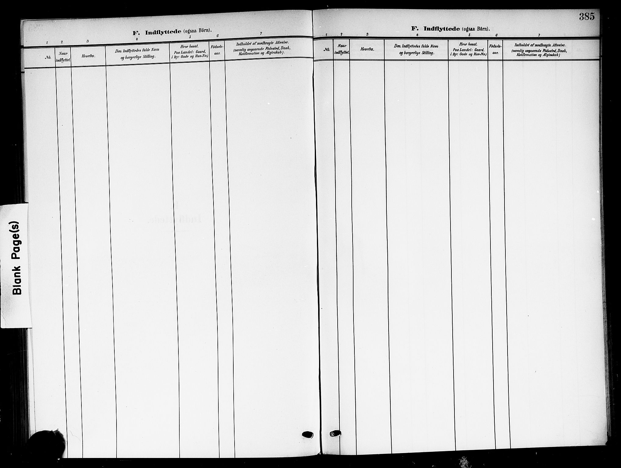 Horten kirkebøker, AV/SAKO-A-348/G/Ga/L0007: Parish register (copy) no. 7, 1905-1915, p. 385