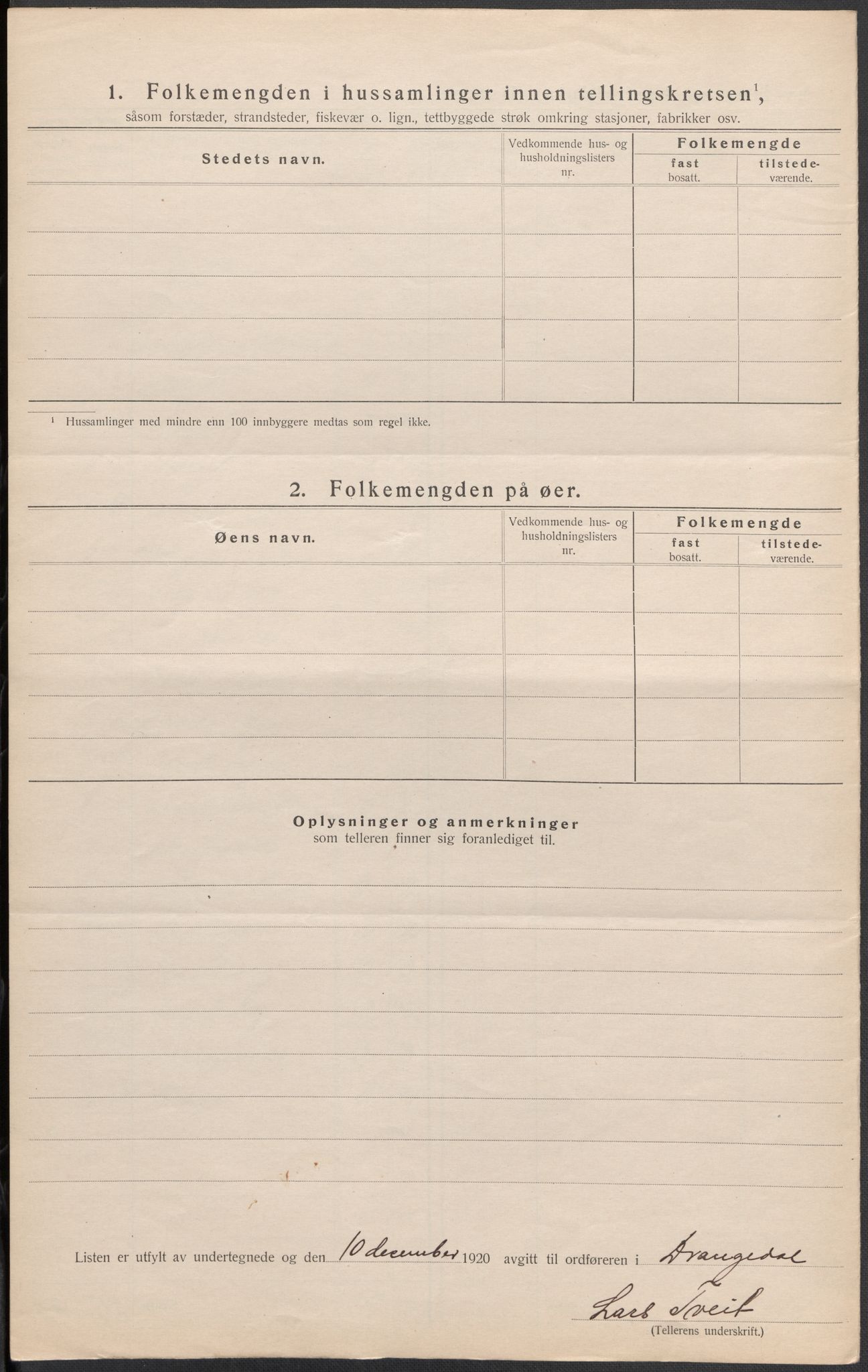 SAKO, 1920 census for Drangedal, 1920, p. 49