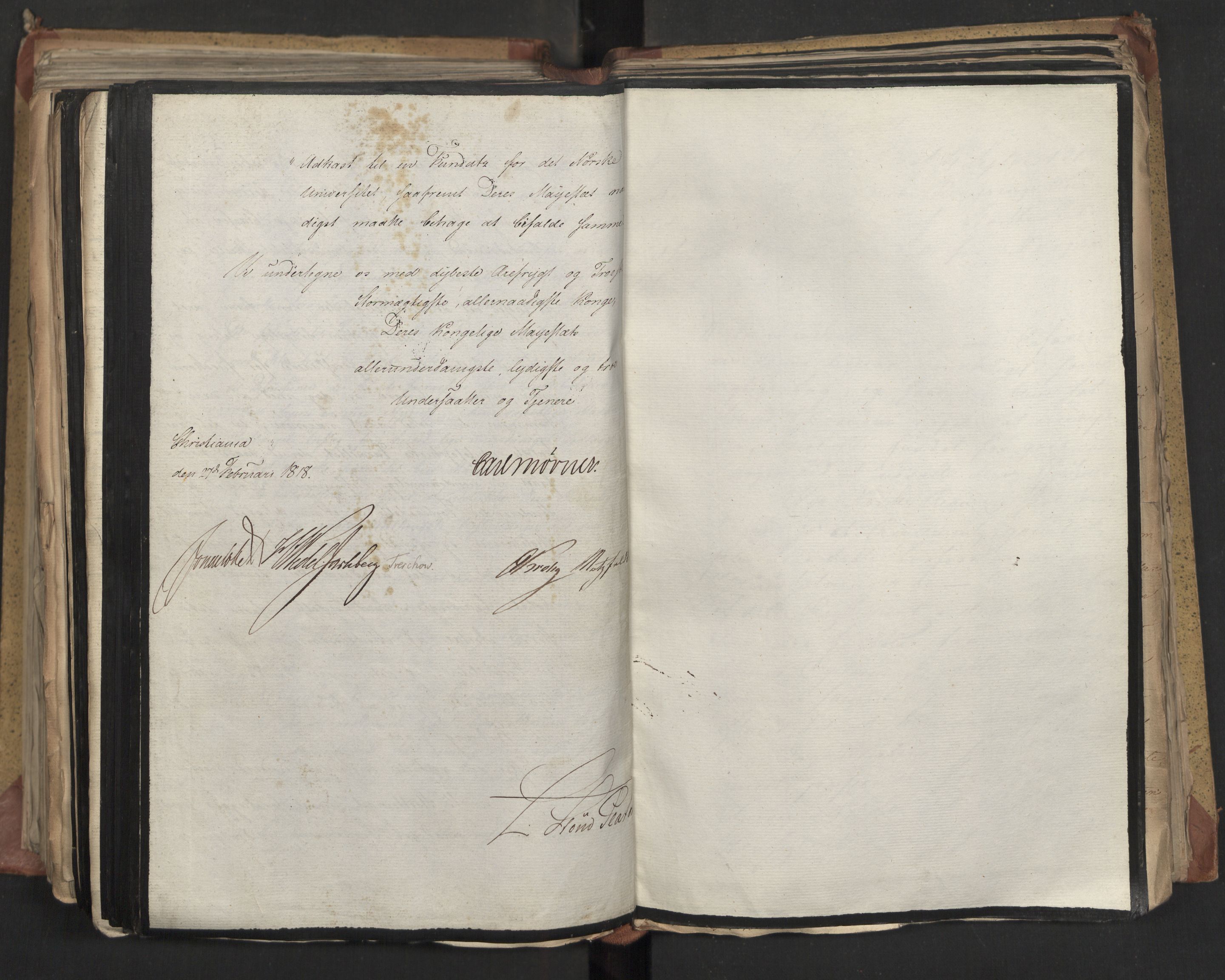 Statsrådsavdelingen i Stockholm, AV/RA-S-1003/D/Da/L0012: Regjeringsinnstillinger nr. 2587-2760, 1818, p. 459