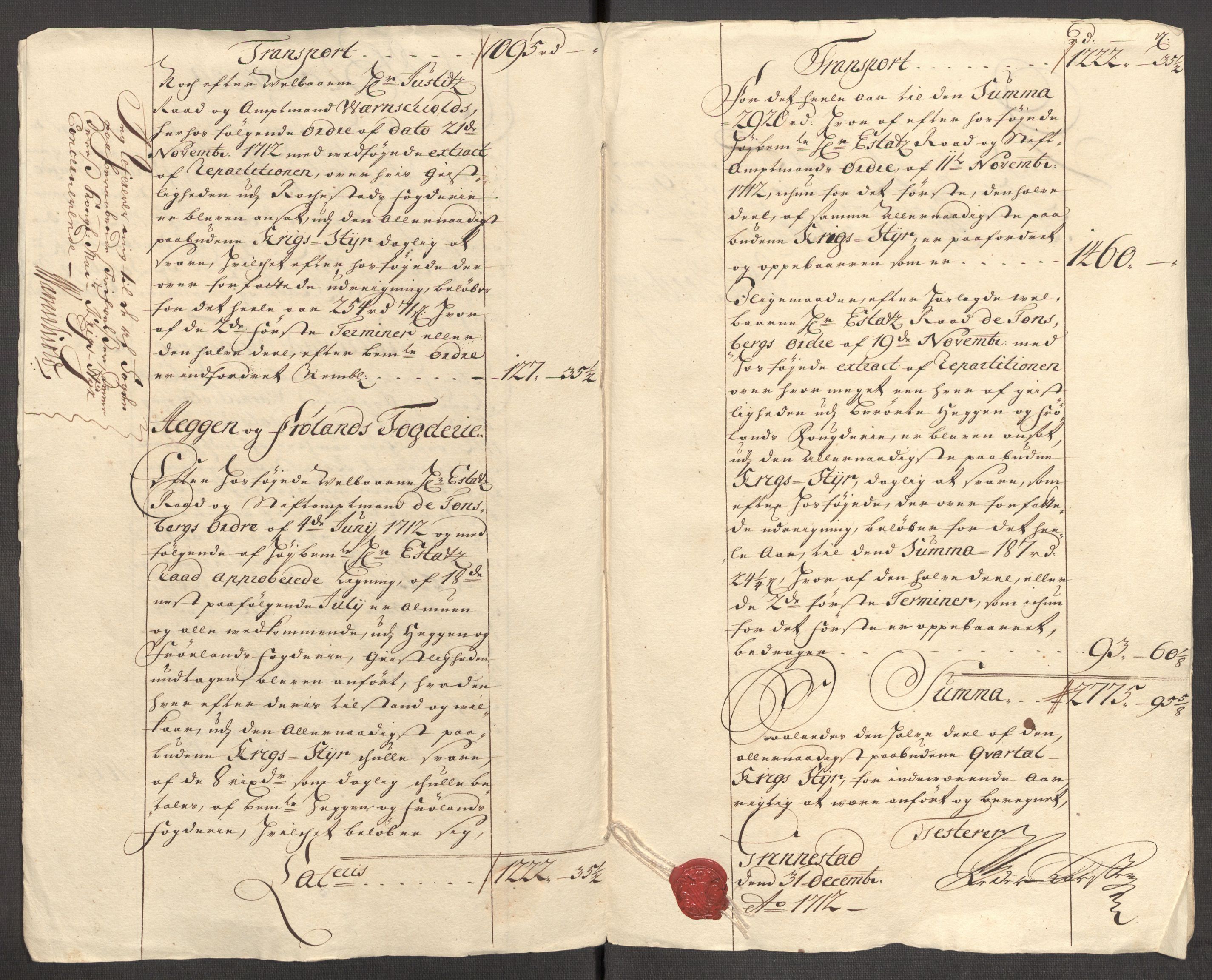 Rentekammeret inntil 1814, Reviderte regnskaper, Fogderegnskap, RA/EA-4092/R07/L0305: Fogderegnskap Rakkestad, Heggen og Frøland, 1712, p. 23