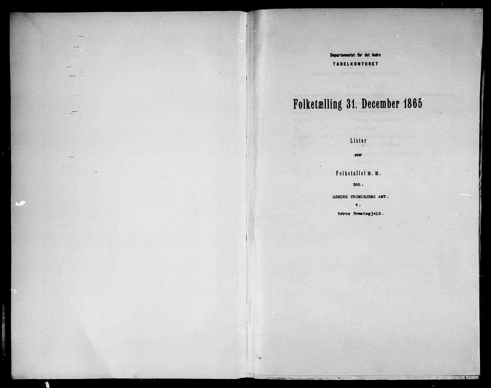 RA, 1865 census for Røros, 1865, p. 3
