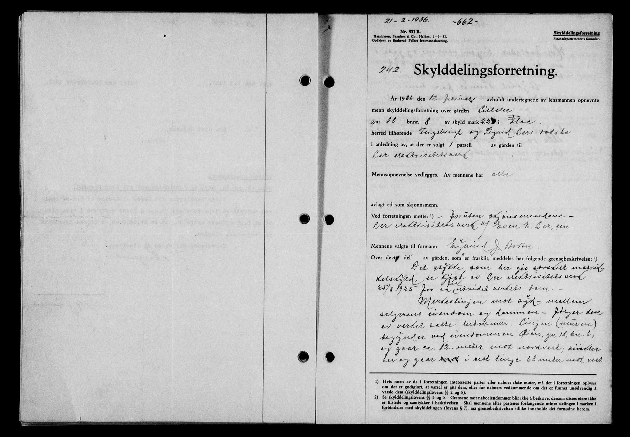 Gauldal sorenskriveri, SAT/A-0014/1/2/2C/L0045: Mortgage book no. 47-49, 1935-1936, Deed date: 21.02.1936