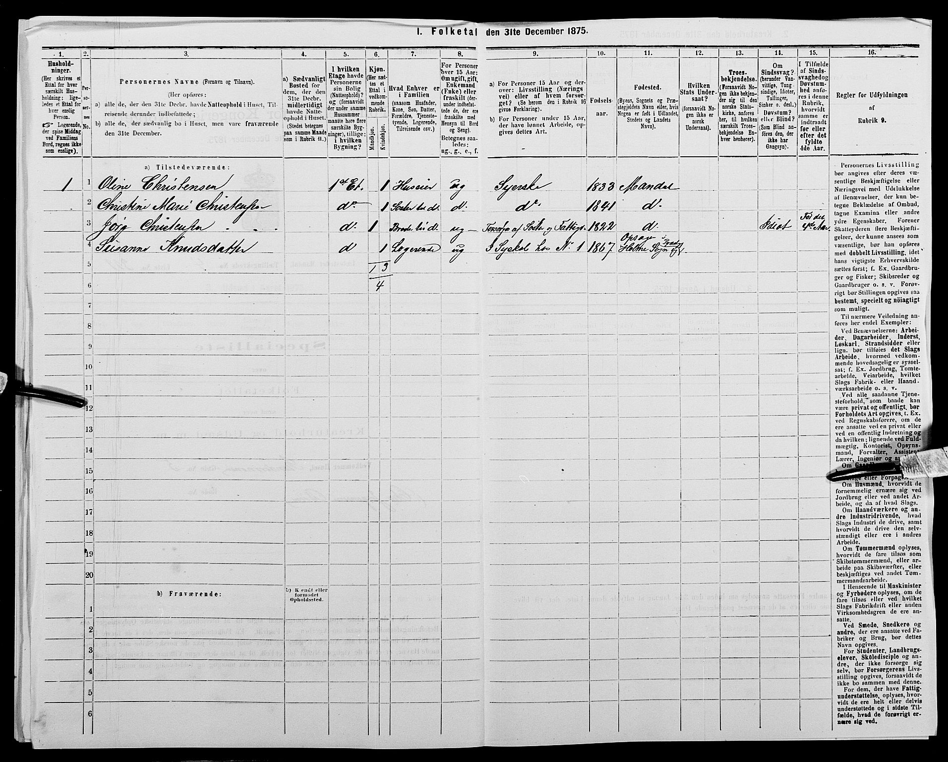 SAK, 1875 census for 1002B Mandal/Mandal, 1875, p. 654