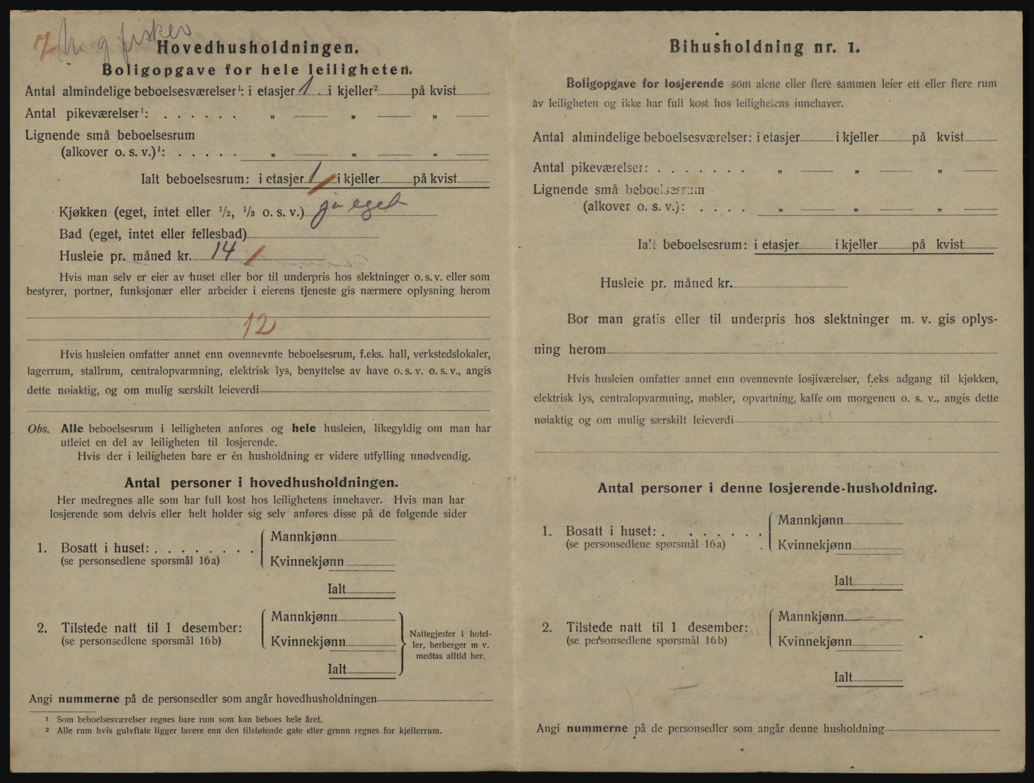 SATØ, 1920 census for Vardø, 1920, p. 1558