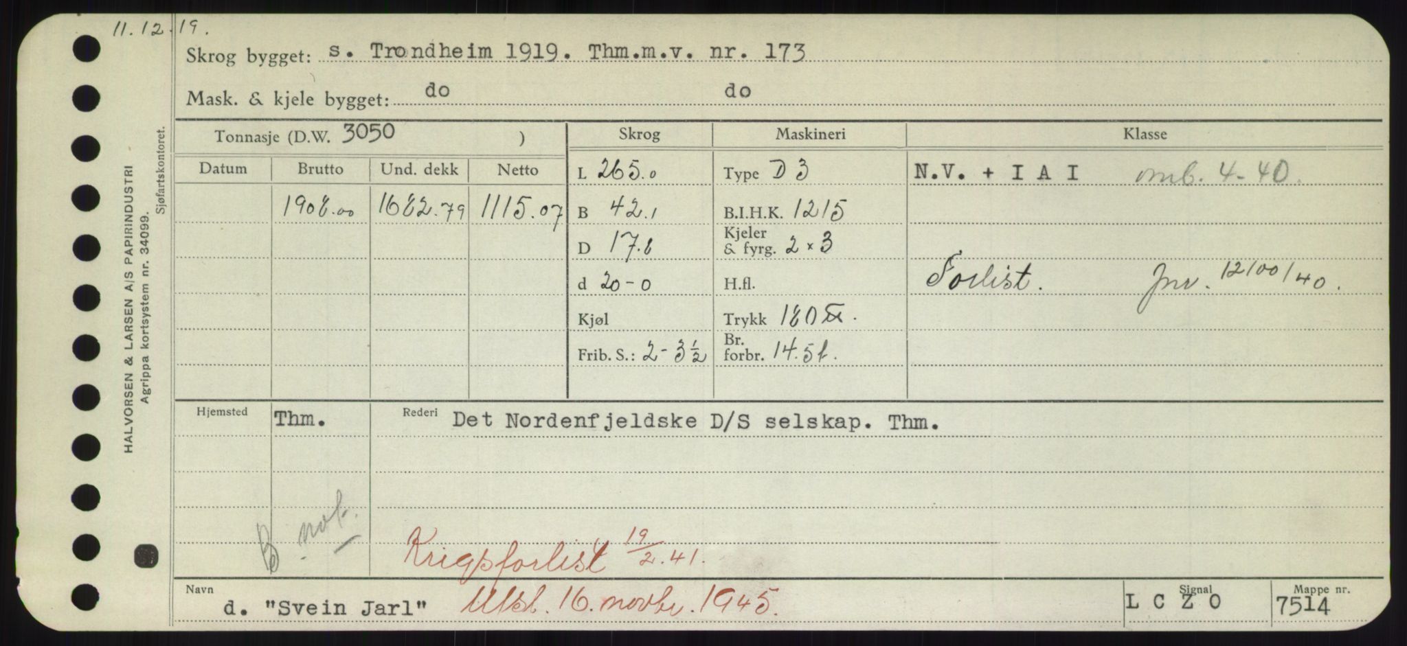 Sjøfartsdirektoratet med forløpere, Skipsmålingen, RA/S-1627/H/Hd/L0037: Fartøy, Su-Så, p. 307