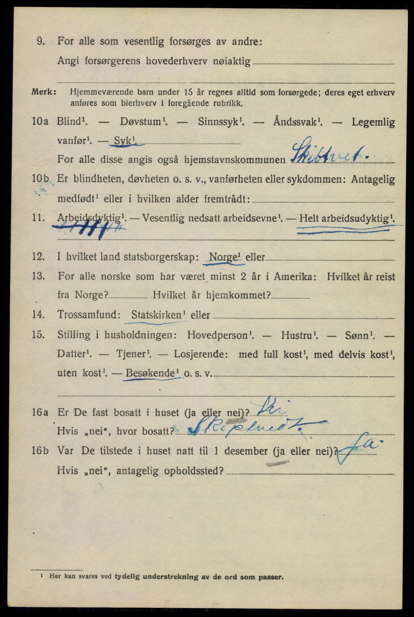 SAO, 1920 census for Kristiania, 1920, p. 352122