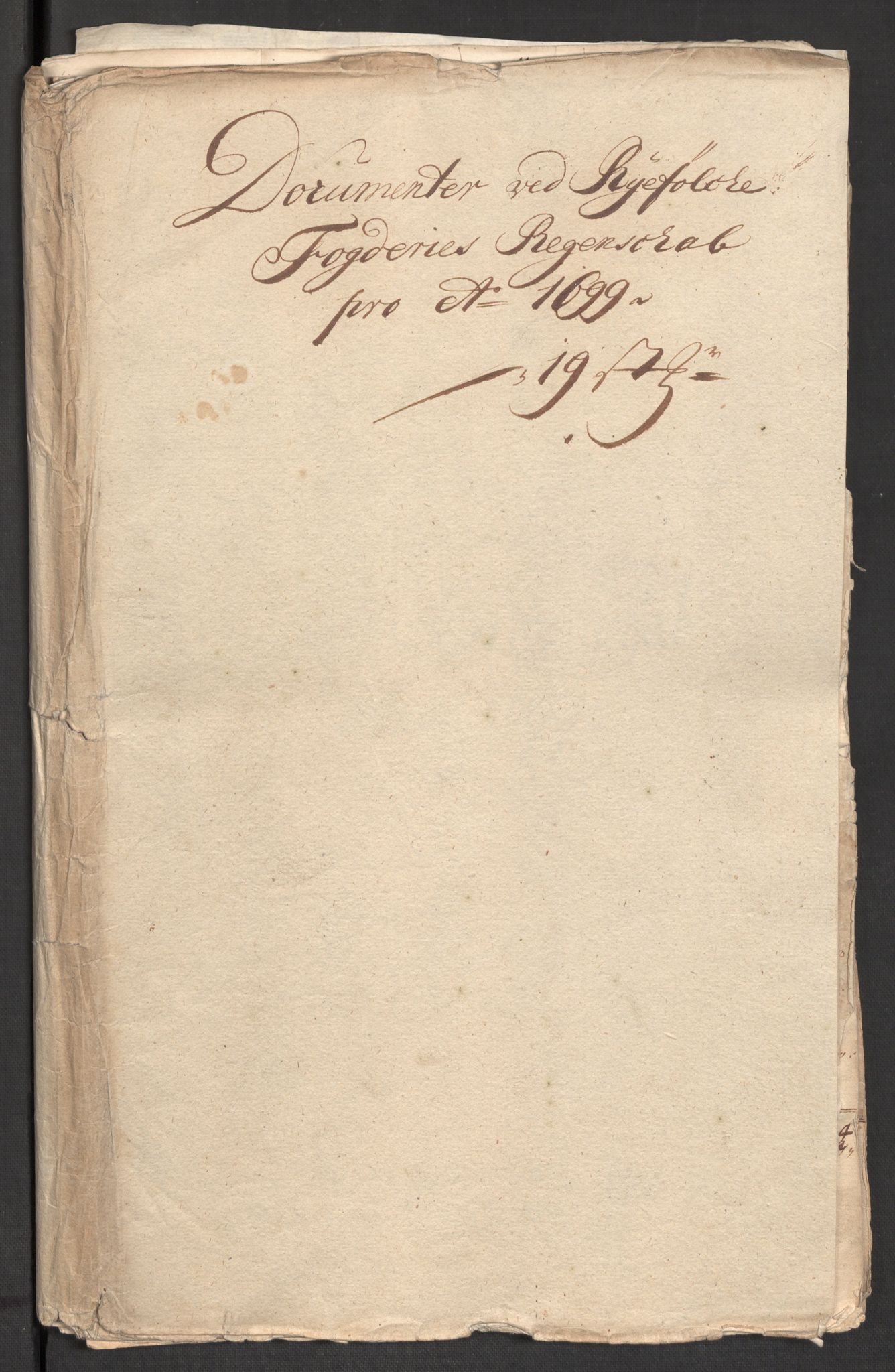 Rentekammeret inntil 1814, Reviderte regnskaper, Fogderegnskap, RA/EA-4092/R47/L2858: Fogderegnskap Ryfylke, 1697-1700, p. 247