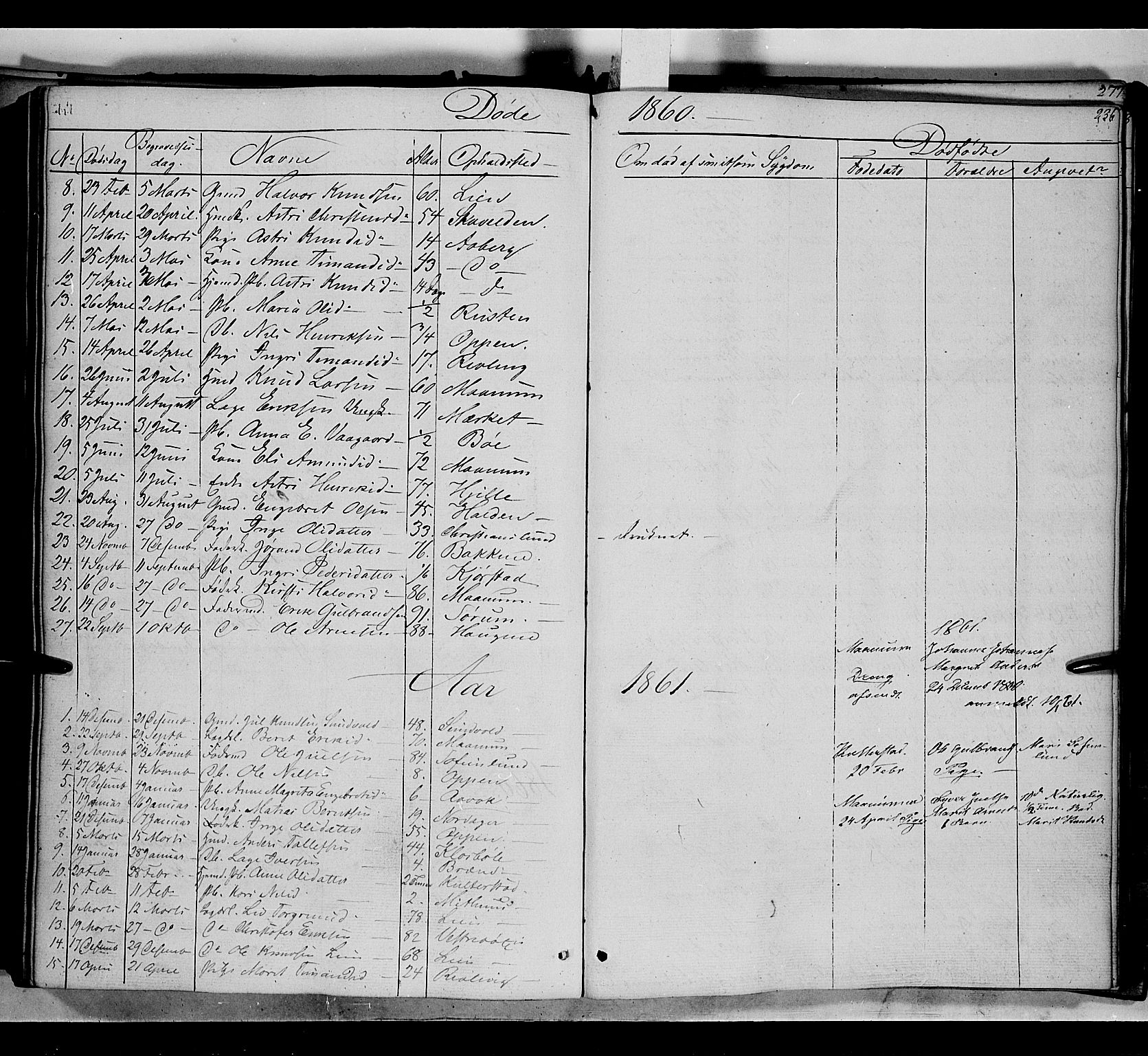 Nord-Aurdal prestekontor, AV/SAH-PREST-132/H/Ha/Haa/L0004: Parish register (official) no. 4, 1842-1863, p. 236