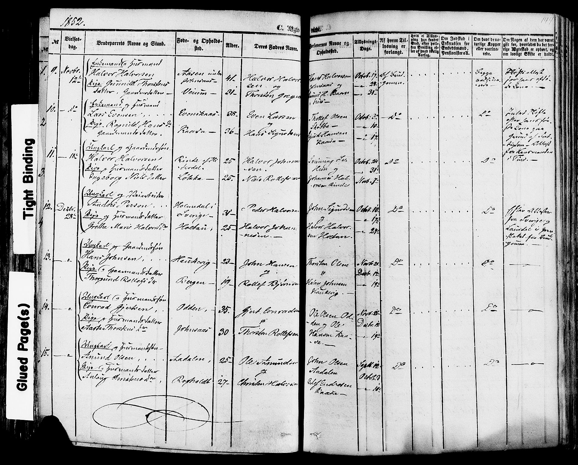Sauherad kirkebøker, SAKO/A-298/F/Fa/L0007: Parish register (official) no. I 7, 1851-1873, p. 144