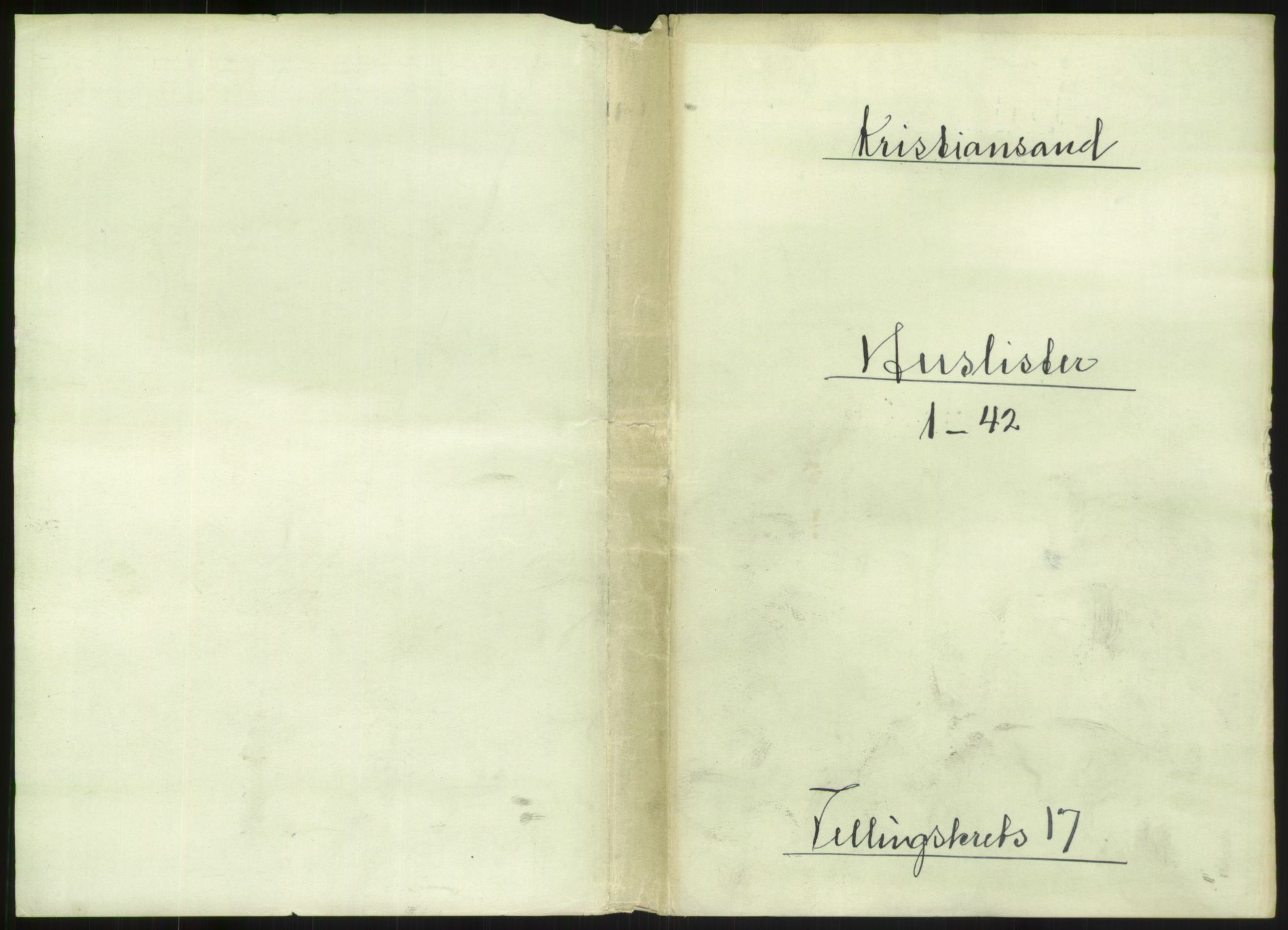 RA, 1891 census for 1001 Kristiansand, 1891, p. 982