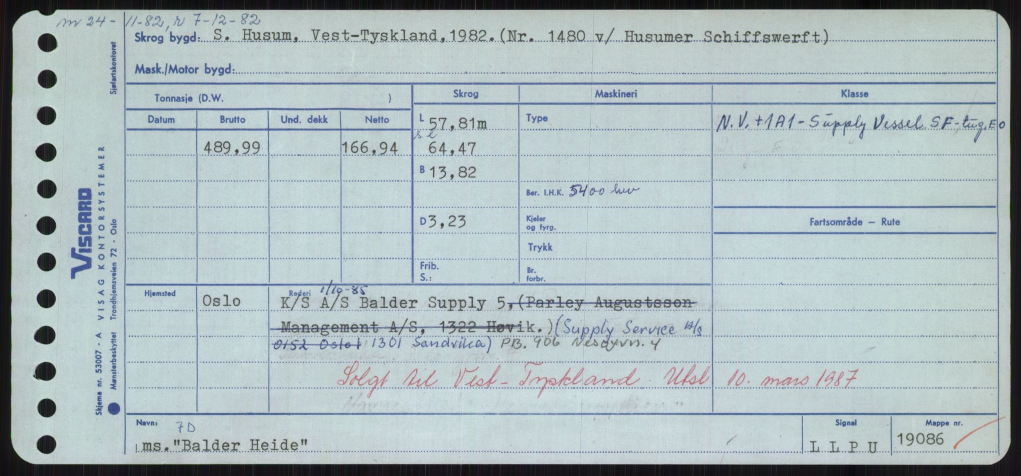 Sjøfartsdirektoratet med forløpere, Skipsmålingen, RA/S-1627/H/Hd/L0003: Fartøy, B-Bev, p. 109