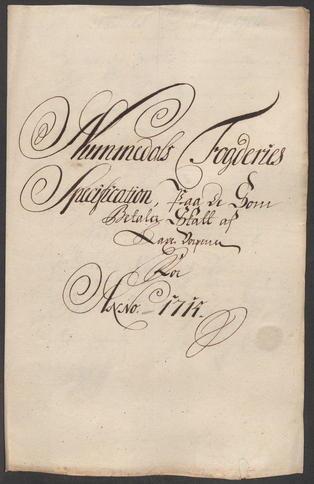 Rentekammeret inntil 1814, Reviderte regnskaper, Fogderegnskap, RA/EA-4092/R64/L4436: Fogderegnskap Namdal, 1715, p. 130