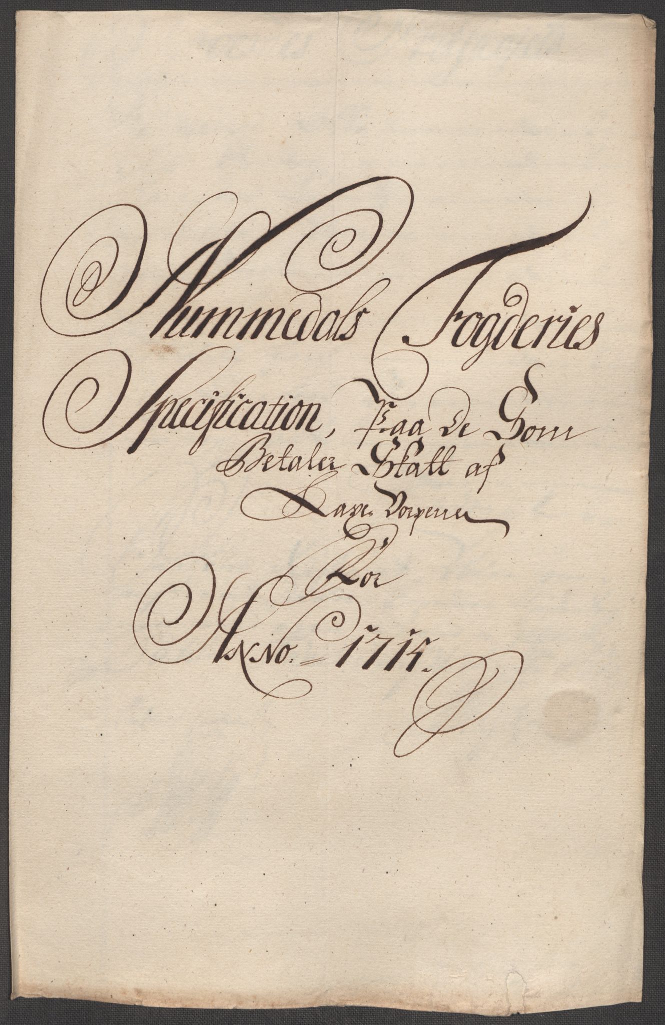 Rentekammeret inntil 1814, Reviderte regnskaper, Fogderegnskap, AV/RA-EA-4092/R64/L4436: Fogderegnskap Namdal, 1715, p. 130
