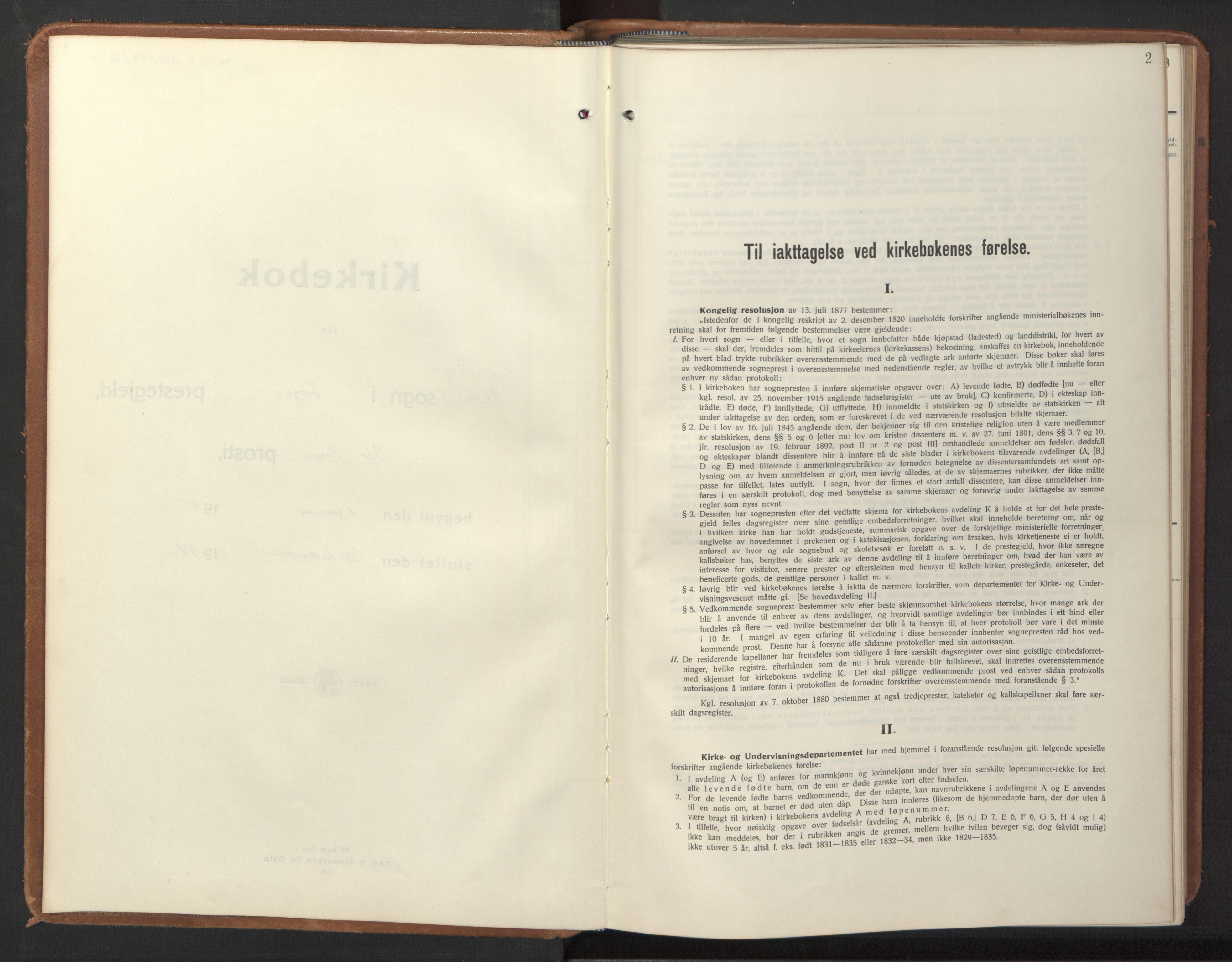 Ministerialprotokoller, klokkerbøker og fødselsregistre - Sør-Trøndelag, AV/SAT-A-1456/640/L0590: Parish register (copy) no. 640C07, 1935-1948, p. 2