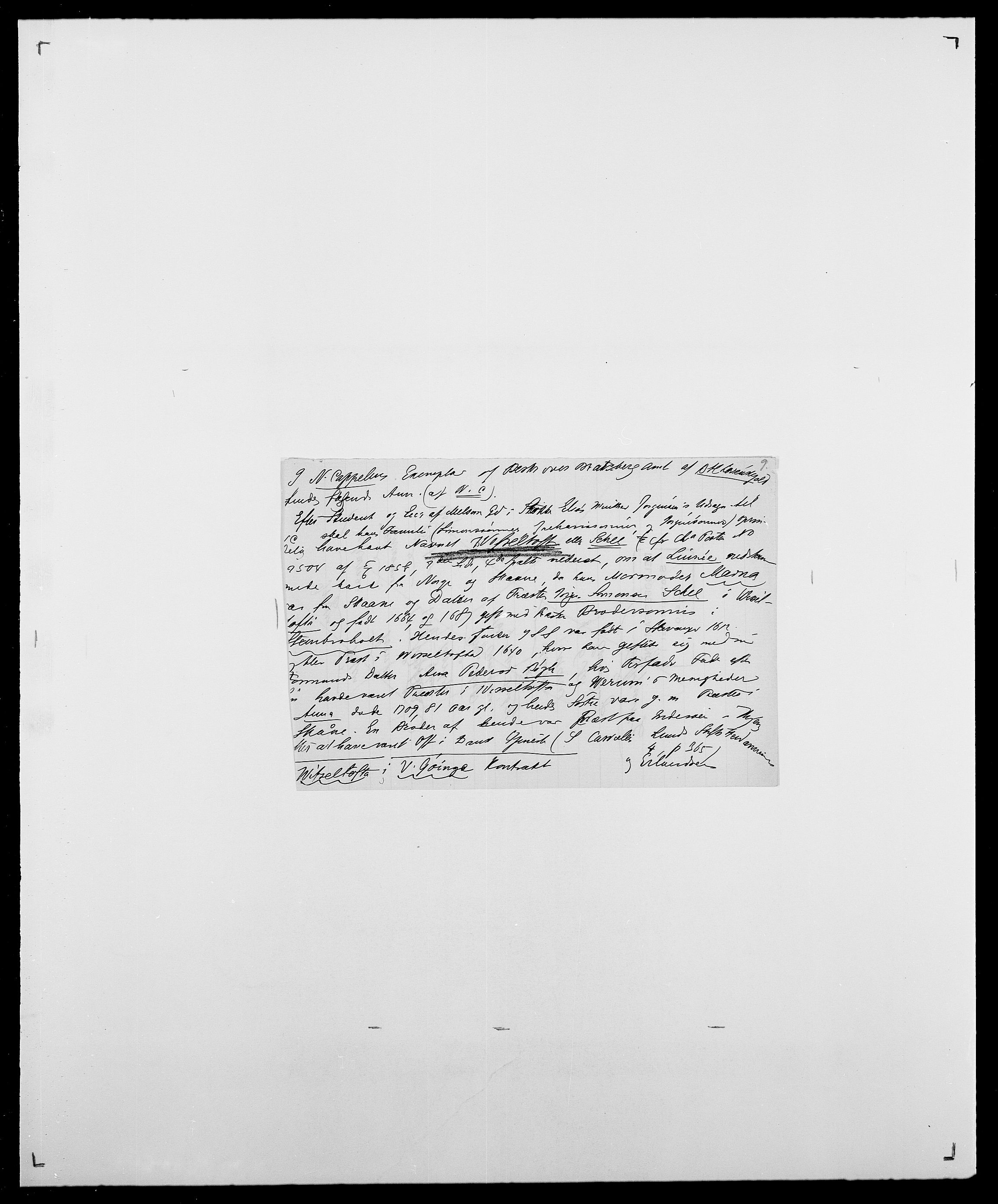 Delgobe, Charles Antoine - samling, AV/SAO-PAO-0038/D/Da/L0041: Vemmestad - Viker, p. 240