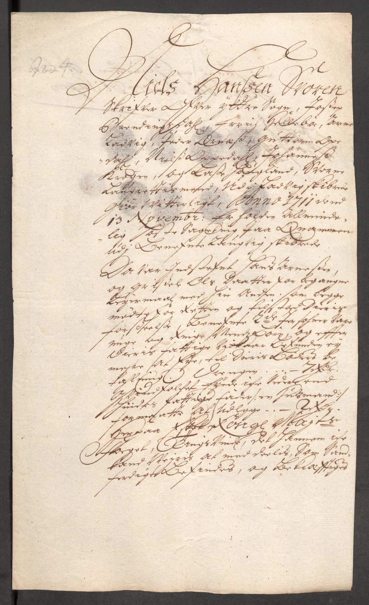 Rentekammeret inntil 1814, Reviderte regnskaper, Fogderegnskap, AV/RA-EA-4092/R52/L3317: Fogderegnskap Sogn, 1711, p. 182