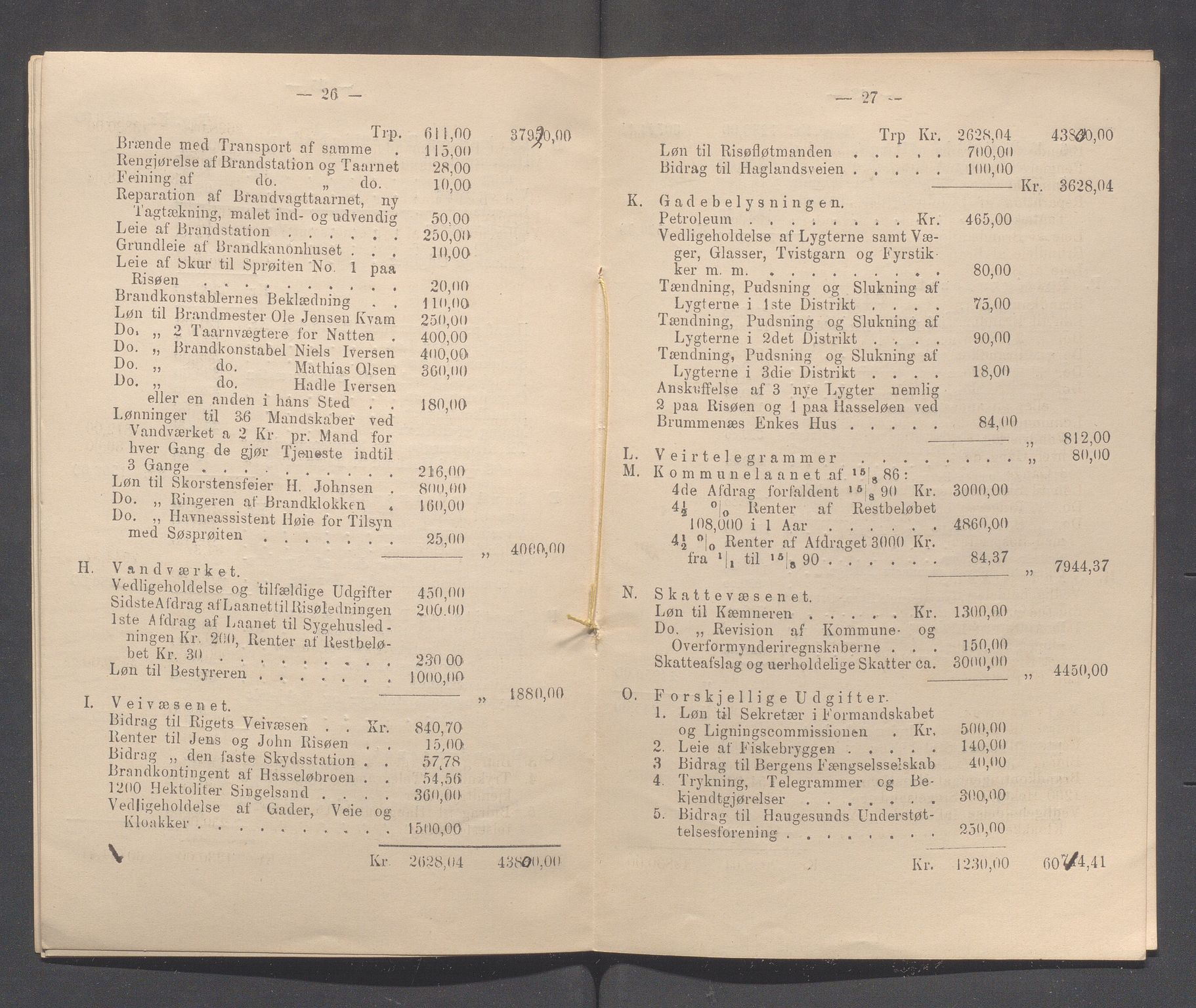 Haugesund kommune - Formannskapet og Bystyret, IKAR/A-740/A/Abb/L0001: Bystyreforhandlinger, 1889-1907, p. 31