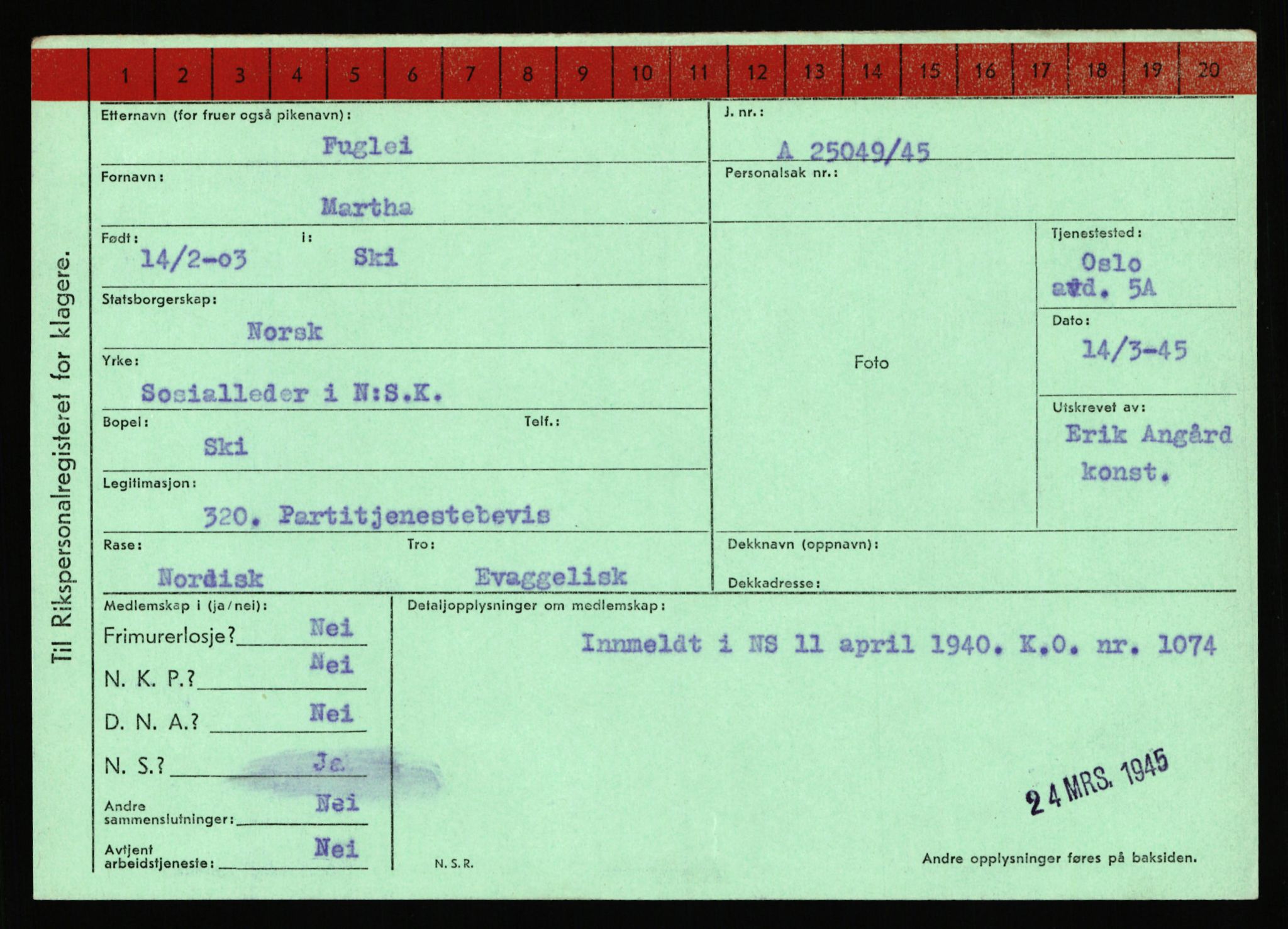 Statspolitiet - Hovedkontoret / Osloavdelingen, AV/RA-S-1329/C/Ca/L0004: Eid - funn av gjenstander	, 1943-1945, p. 5043