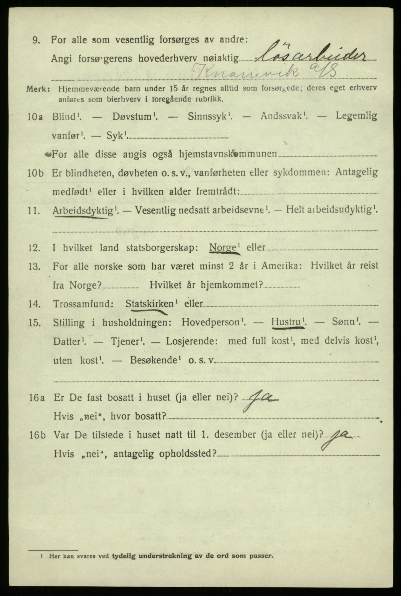 SAB, 1920 census for Laksevåg, 1920, p. 17305