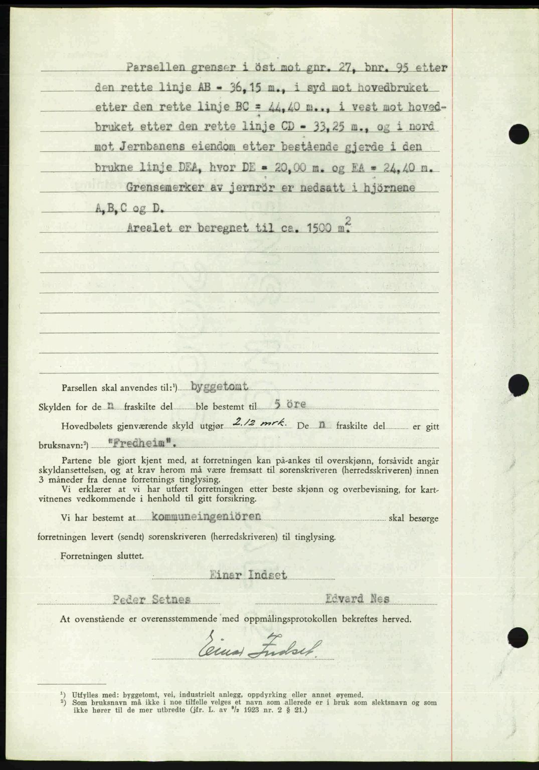 Romsdal sorenskriveri, AV/SAT-A-4149/1/2/2C: Mortgage book no. A21, 1946-1946, Diary no: : 2676/1946