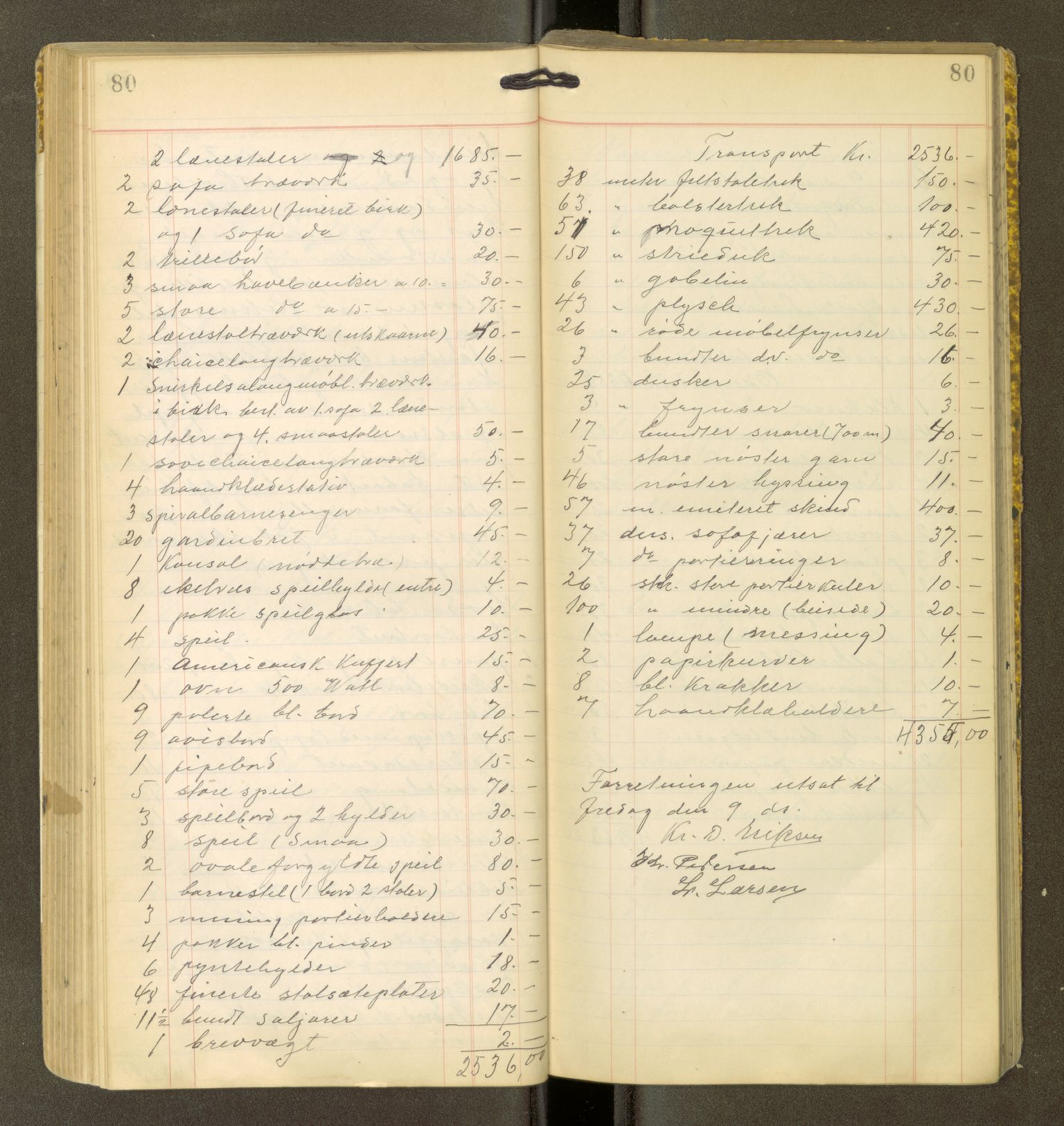 Romsdal sorenskriveri, AV/SAT-A-4149/1/3/3Ca/L0001: Registreringsprotokoll, 1921-1926, p. 80