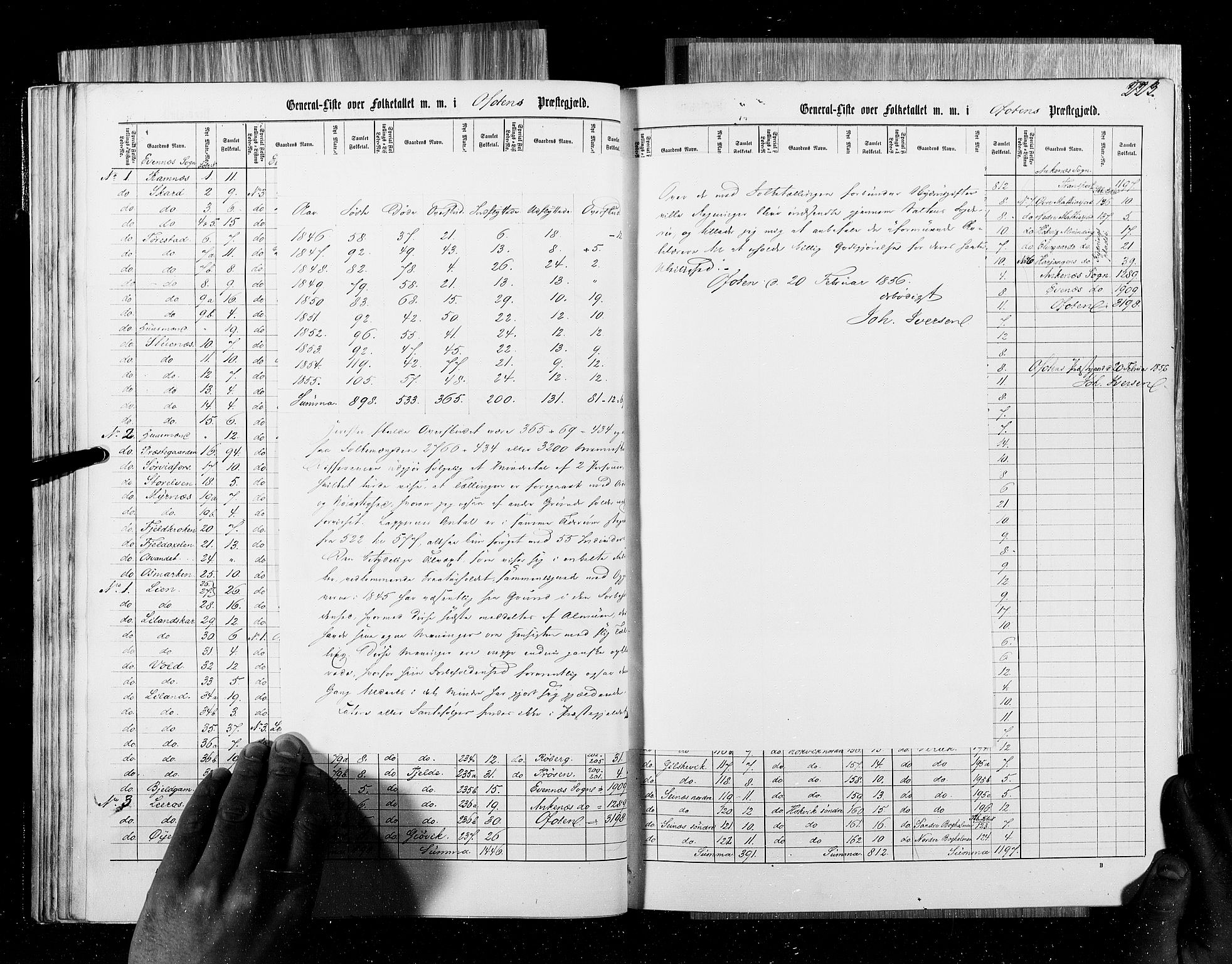 RA, Census 1855, vol. 6B: Nordland amt og Finnmarken amt, 1855, p. 223