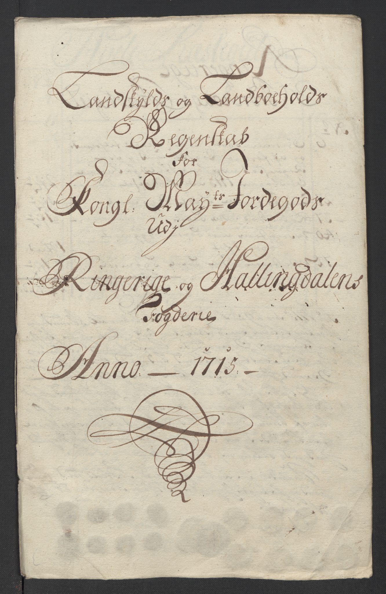 Rentekammeret inntil 1814, Reviderte regnskaper, Fogderegnskap, AV/RA-EA-4092/R23/L1473: Fogderegnskap Ringerike og Hallingdal, 1715, p. 170