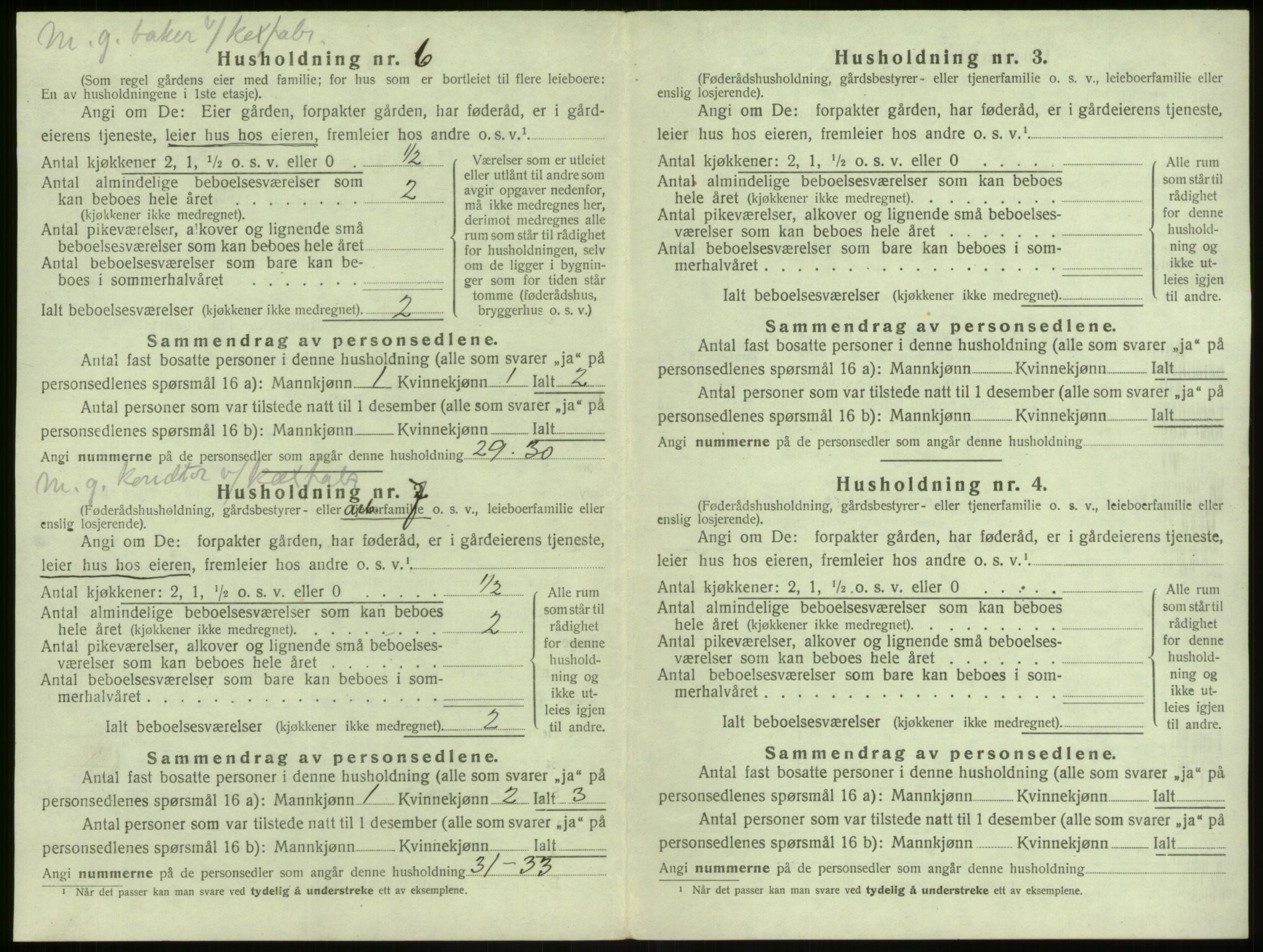 SAB, 1920 census for Alversund, 1920, p. 671