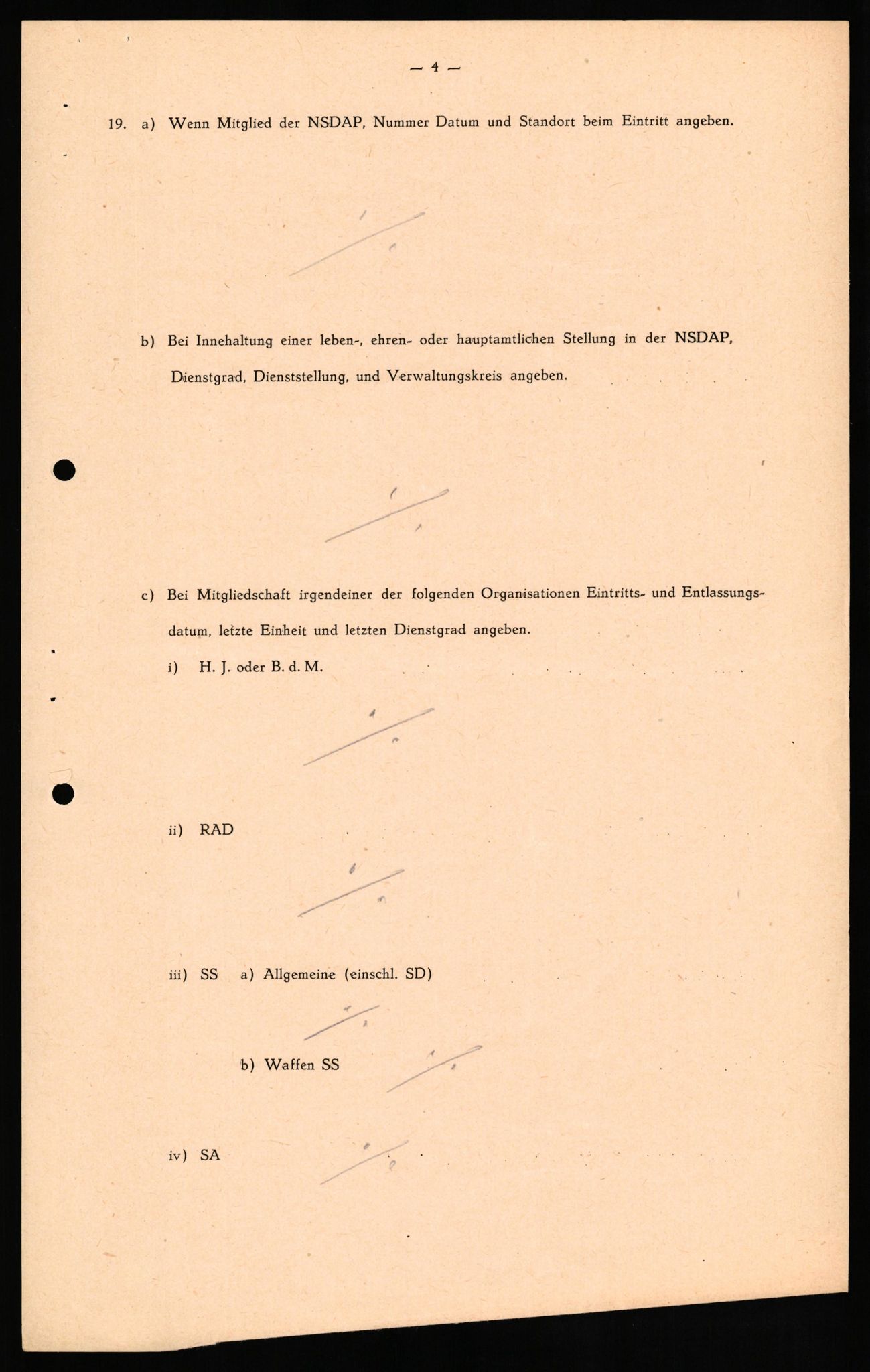 Forsvaret, Forsvarets overkommando II, AV/RA-RAFA-3915/D/Db/L0030: CI Questionaires. Tyske okkupasjonsstyrker i Norge. Tyskere., 1945-1946, p. 184