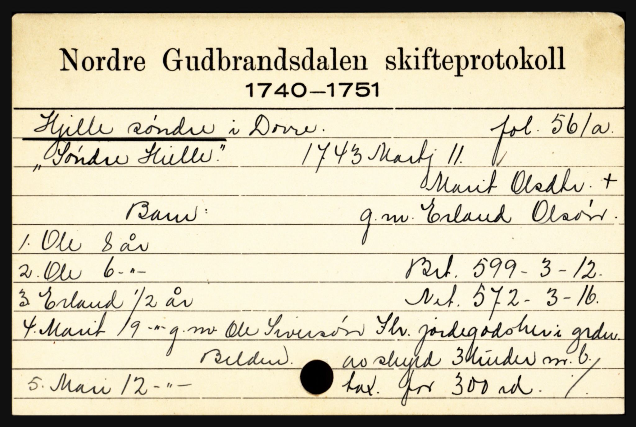 Nord-Gudbrandsdal tingrett, AV/SAH-TING-002/J, 1658-1900, p. 5181